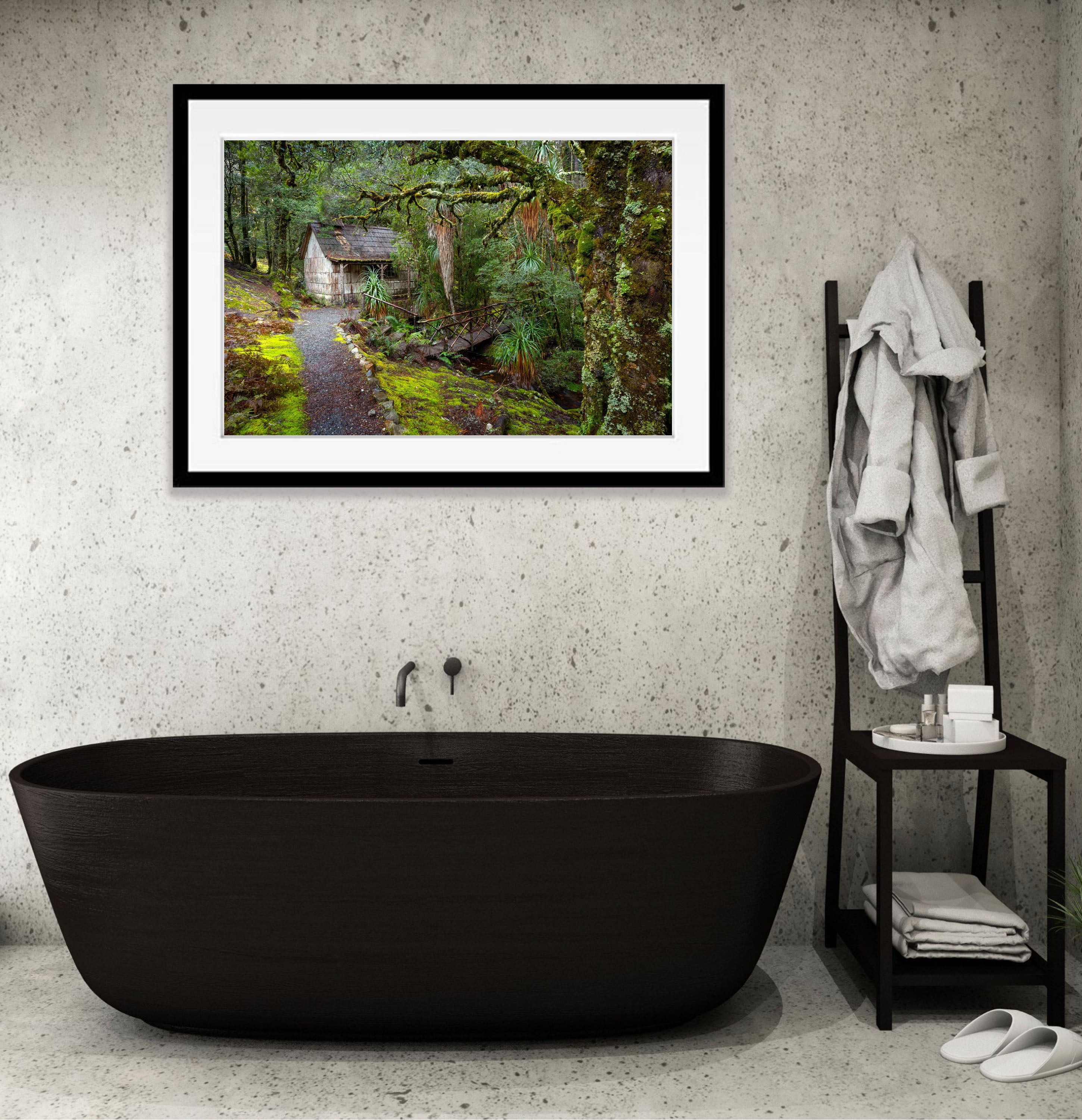 Bath House, Waldheim Chalet, Cradle Mountain, Tasmania