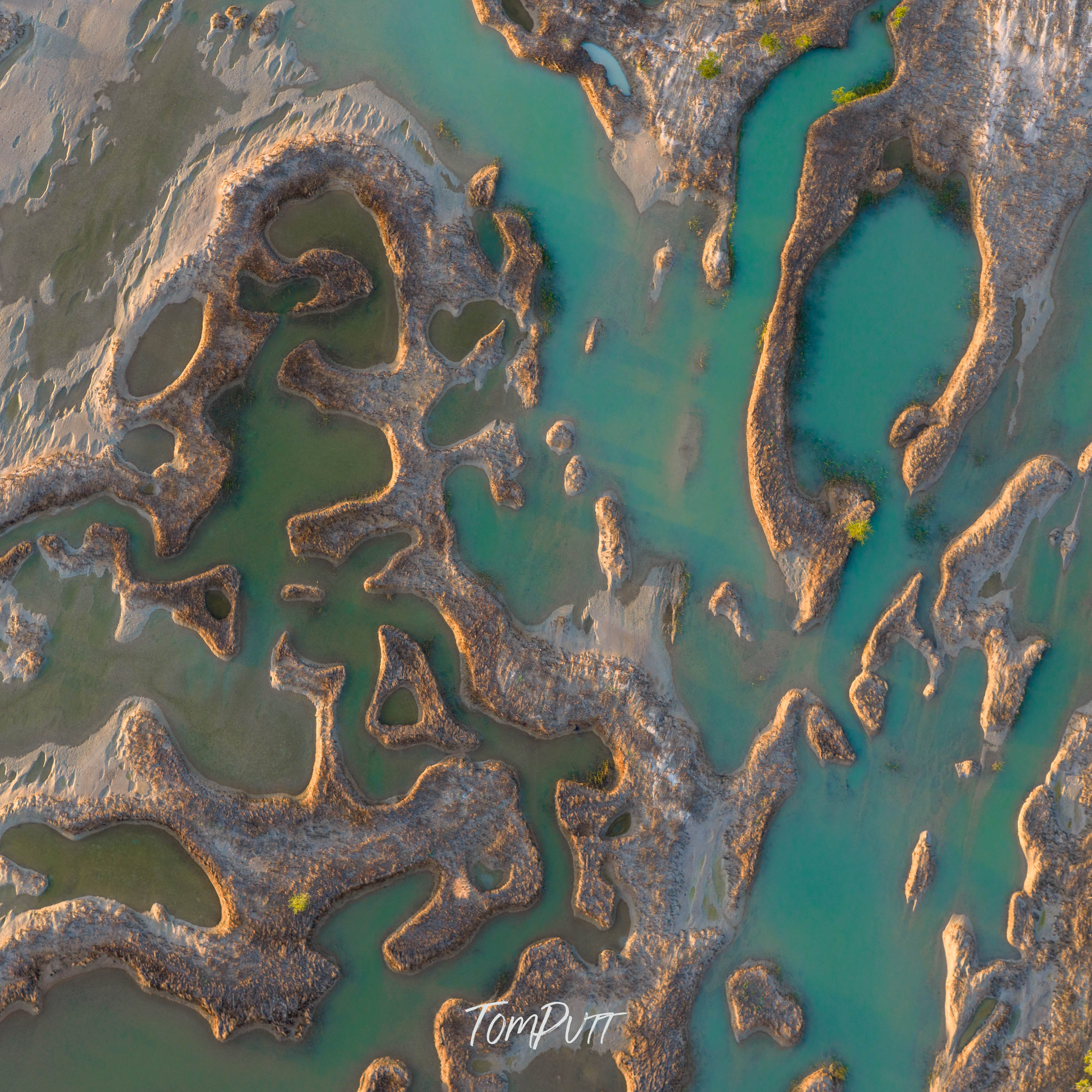 Turquoise Maze. Gulf Country