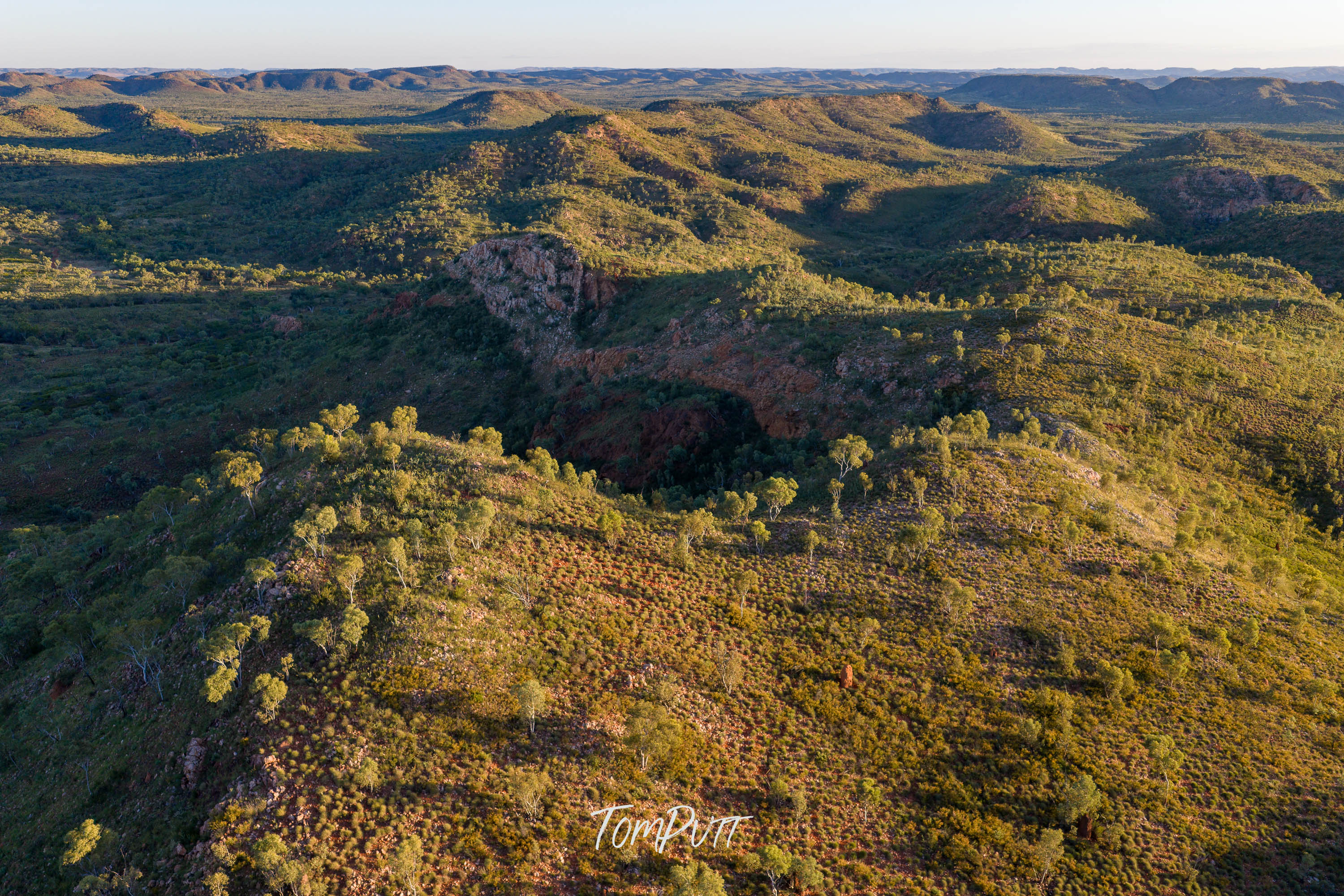 Morning Light on the Hills, Mt Isa