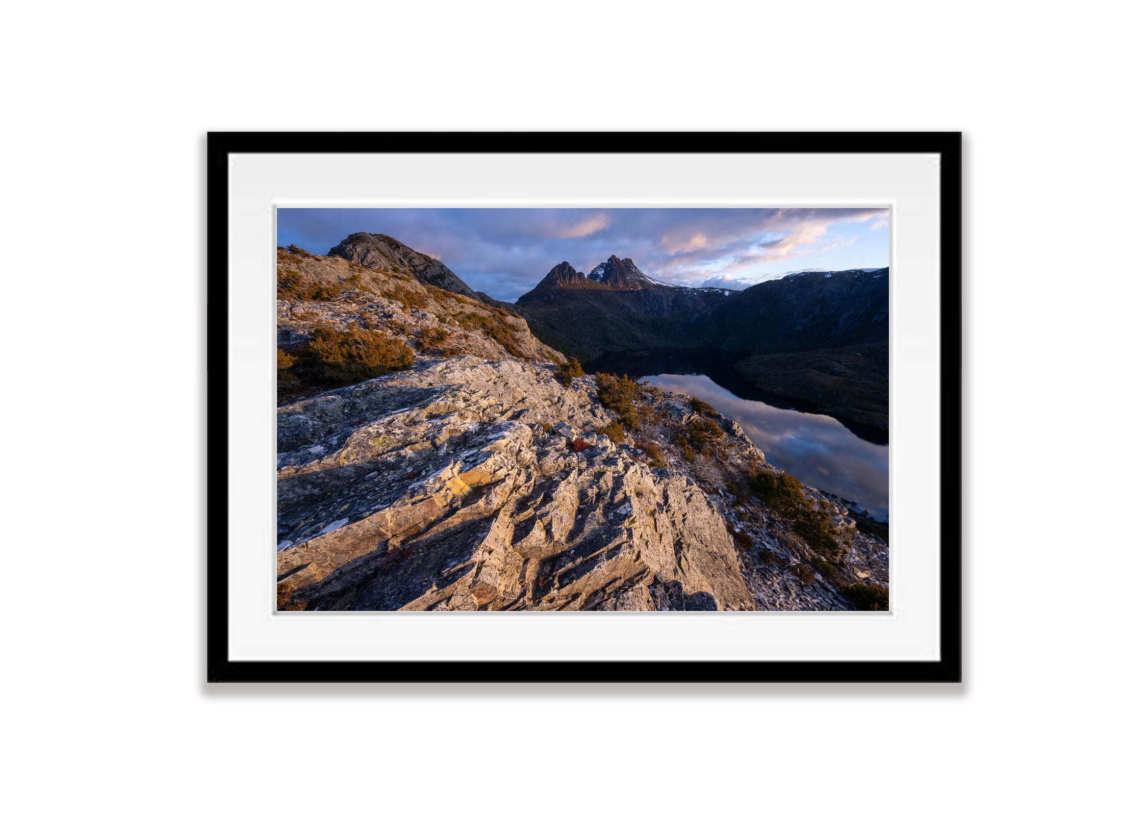 Cradle Mountain sunset near Hanson's Peak, Tasmania