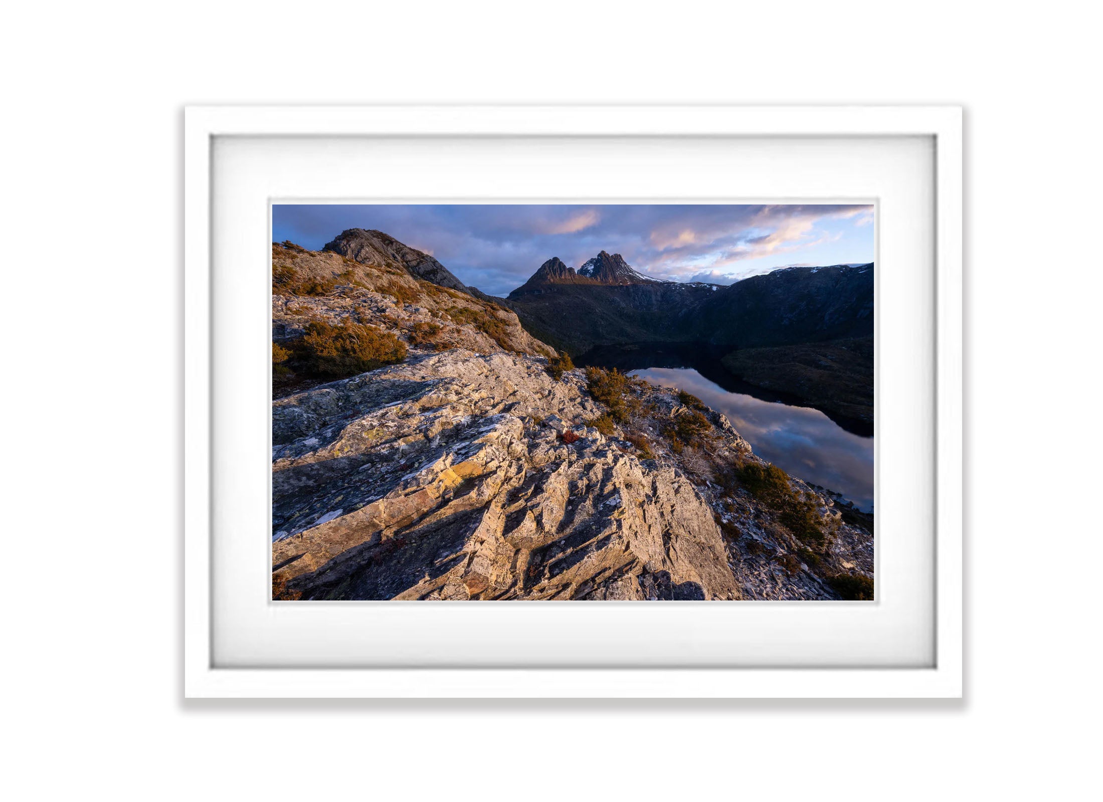 Cradle Mountain sunset near Hanson's Peak, Tasmania