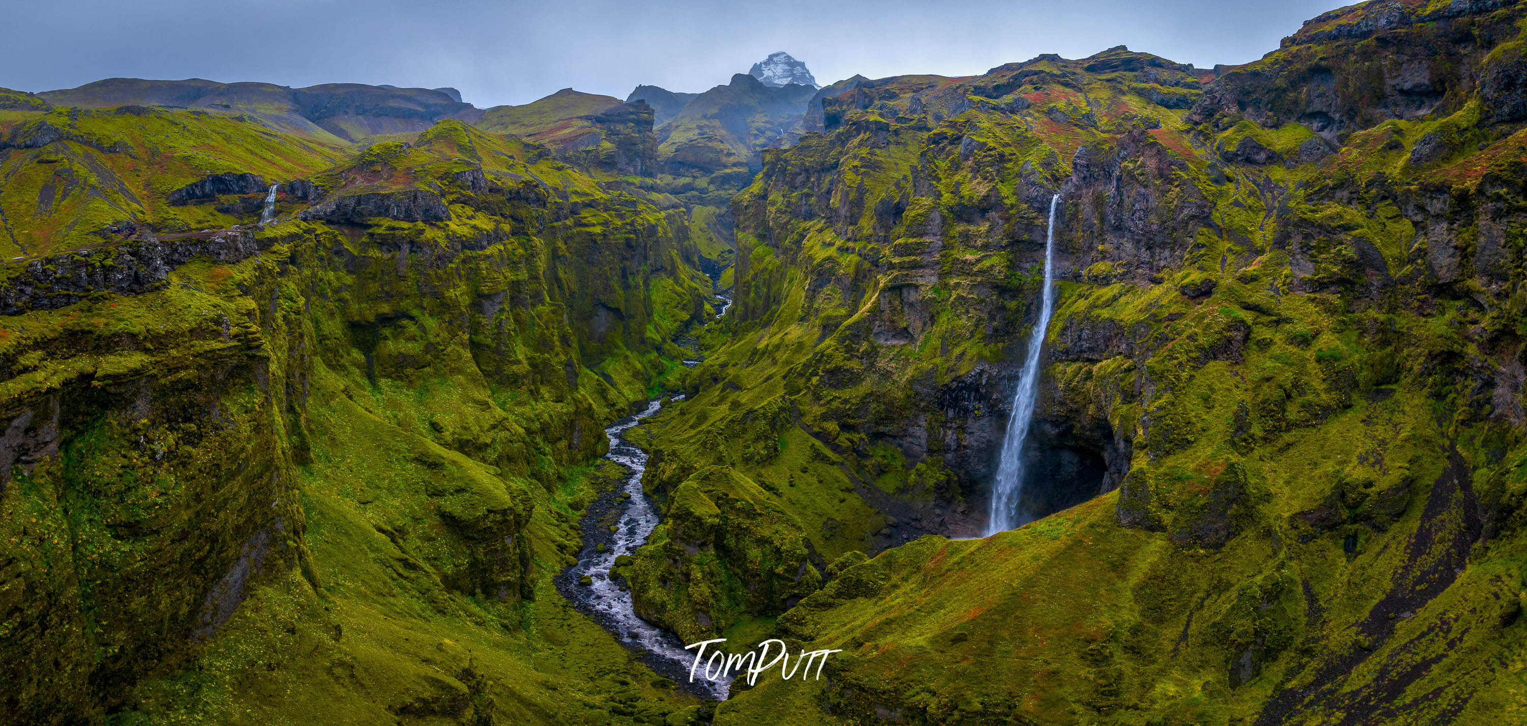 Mulagljufur Canyon Panorama, Iceland