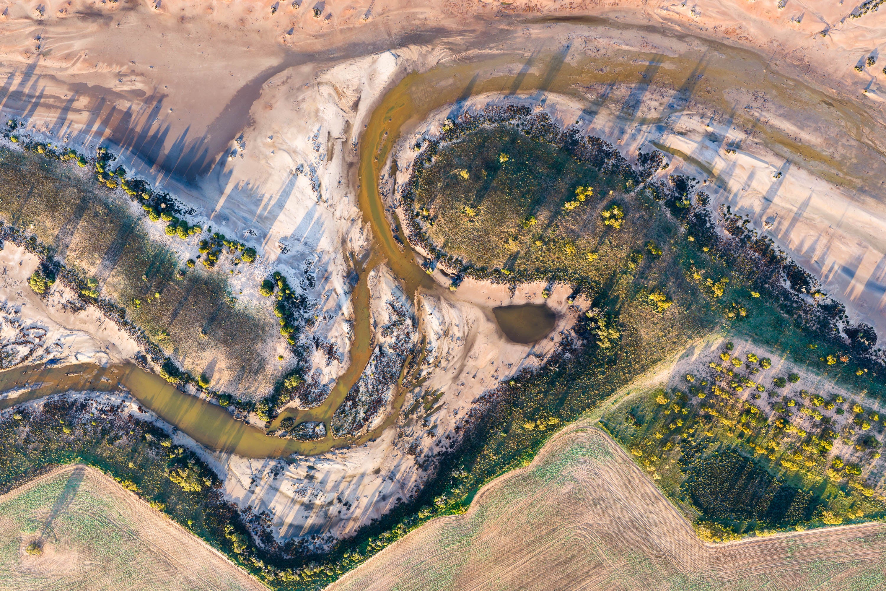 Meandering Riverbend