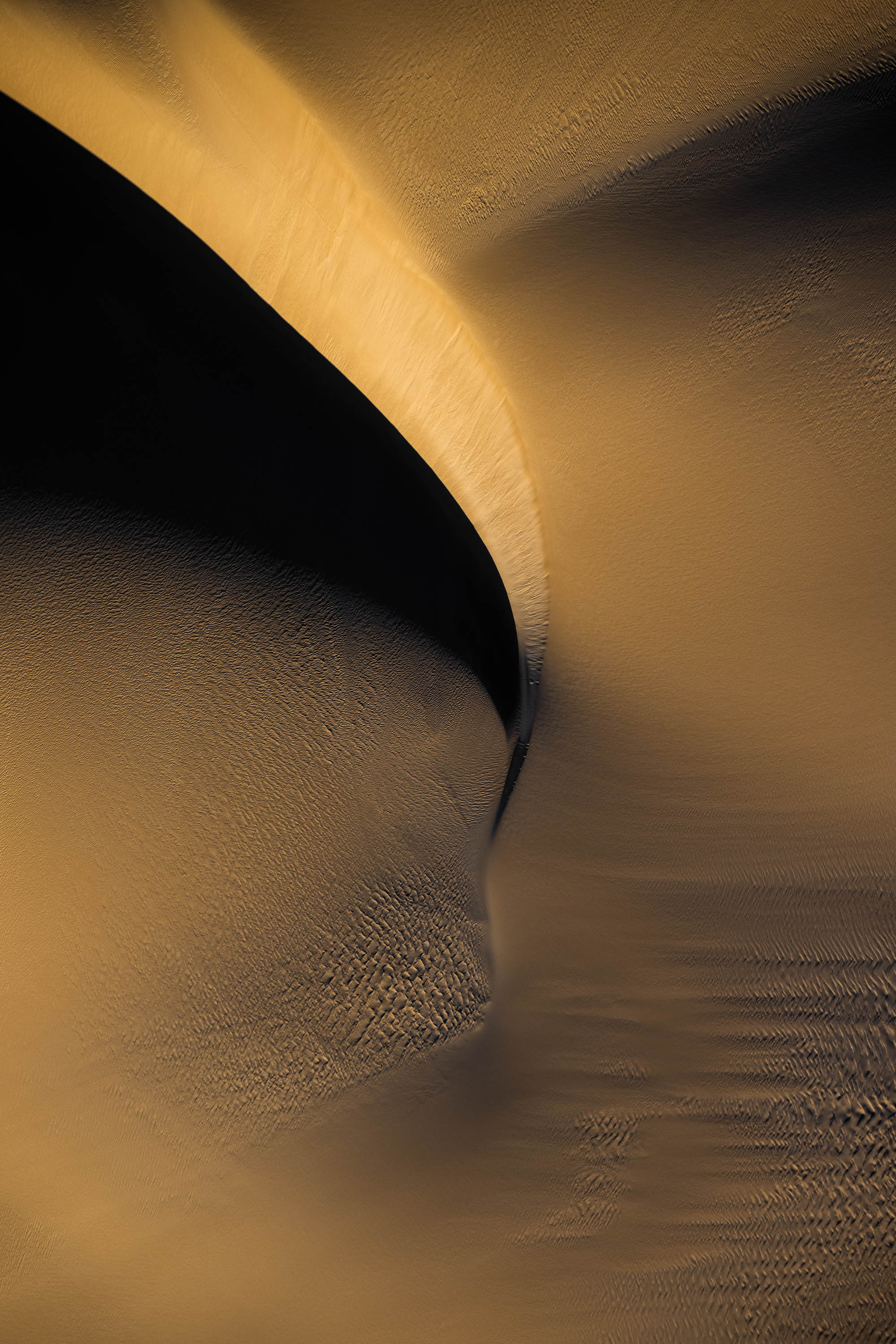 Lone Dune, Shark Bay, WA Aerial