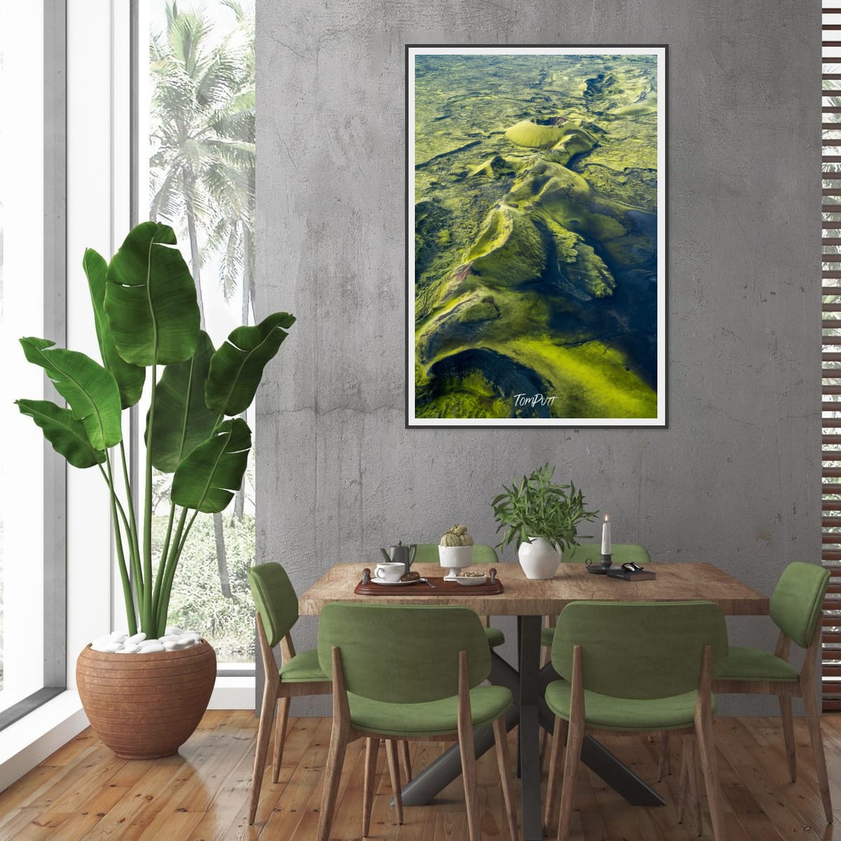 Volcanic Greenery, Iceland