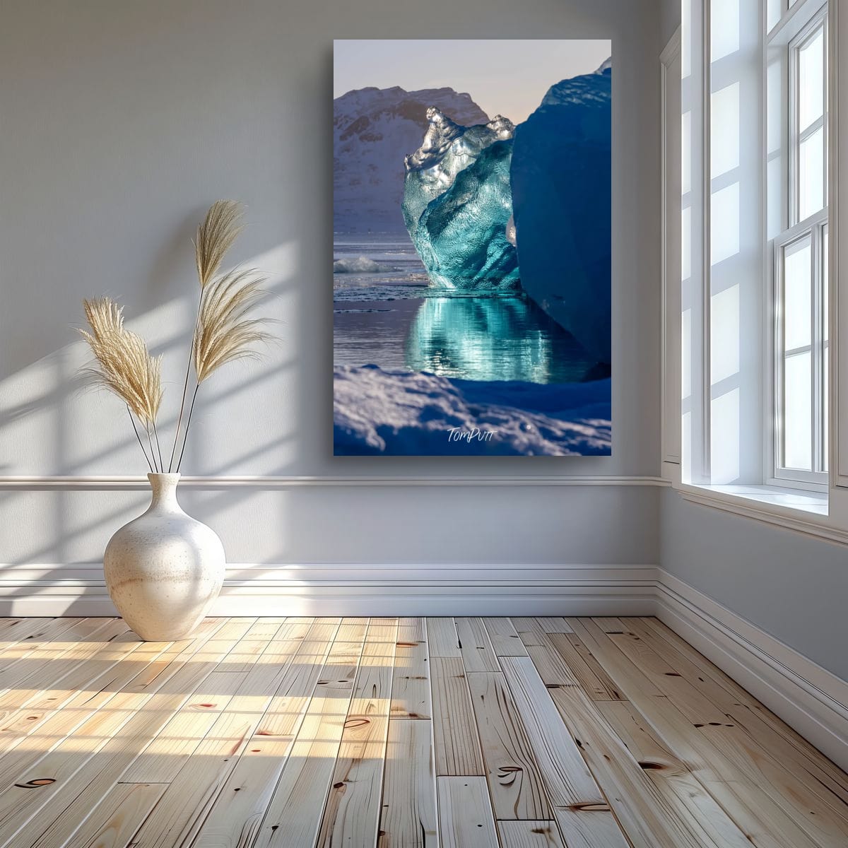 Icy Reflection, Svalbard