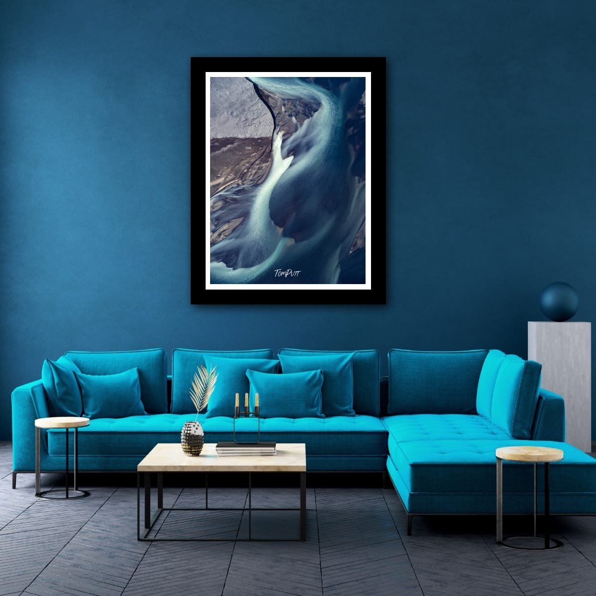 Glacial Rivers Dance, Iceland