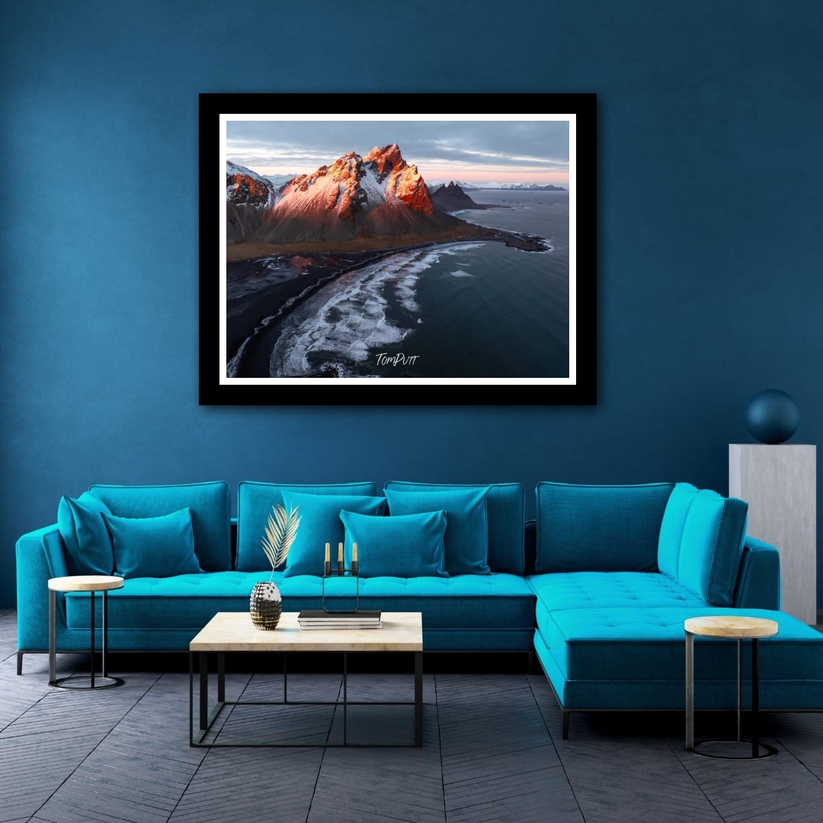 Sunkissed Peaks, Iceland
