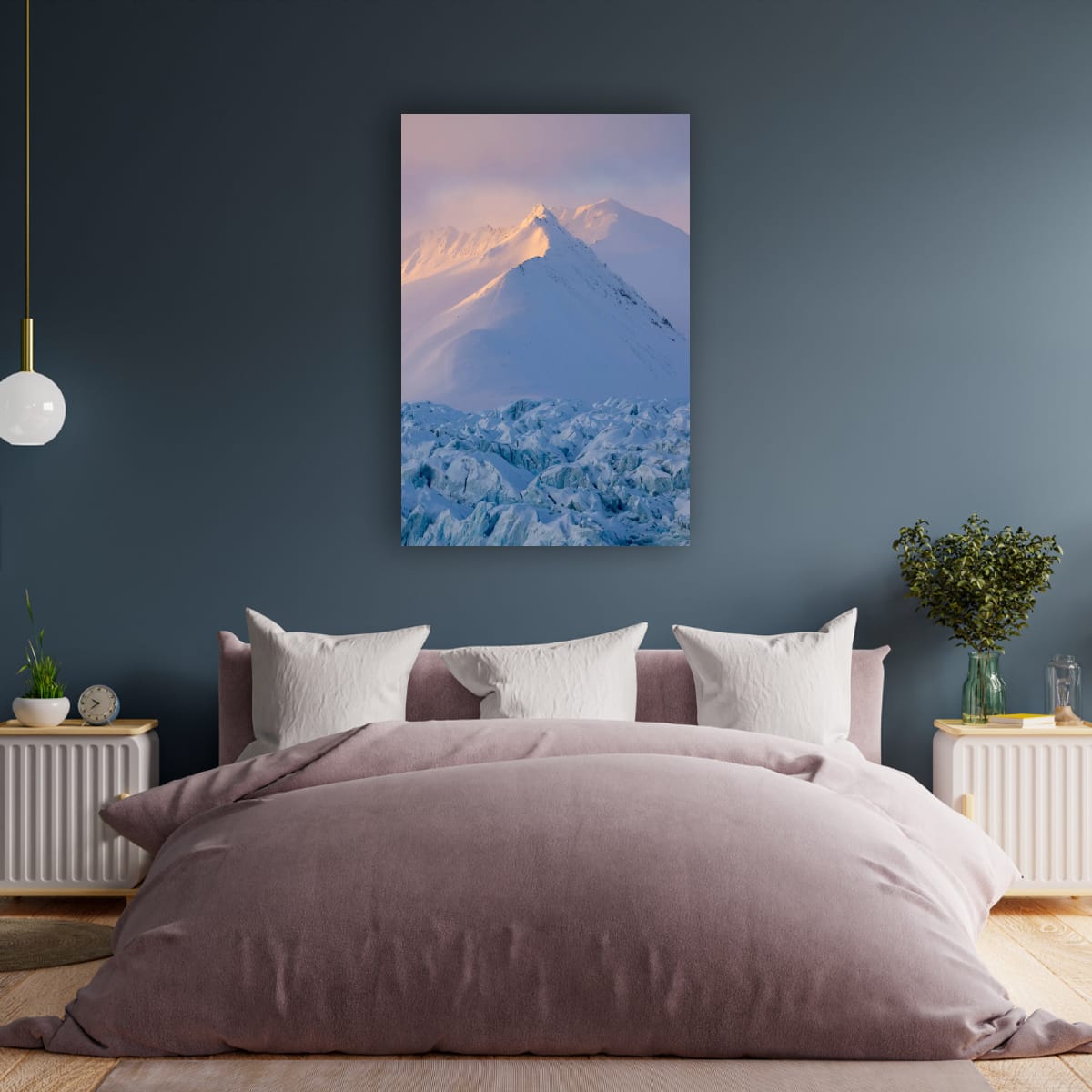 Svalbard Glacier Peak