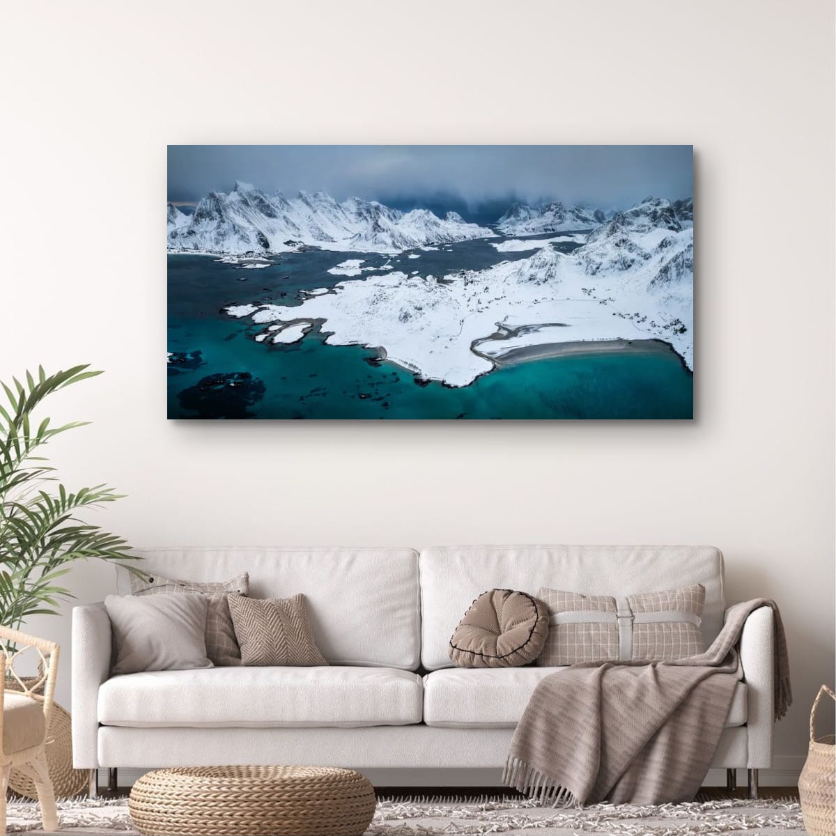 Lofoten Coastline Contrast