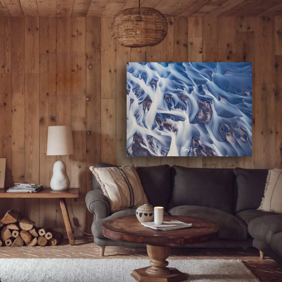Glacial Brushstrokes, Iceland