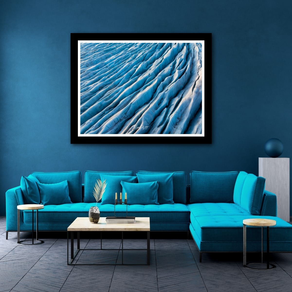 Ice Ridges, Iceland