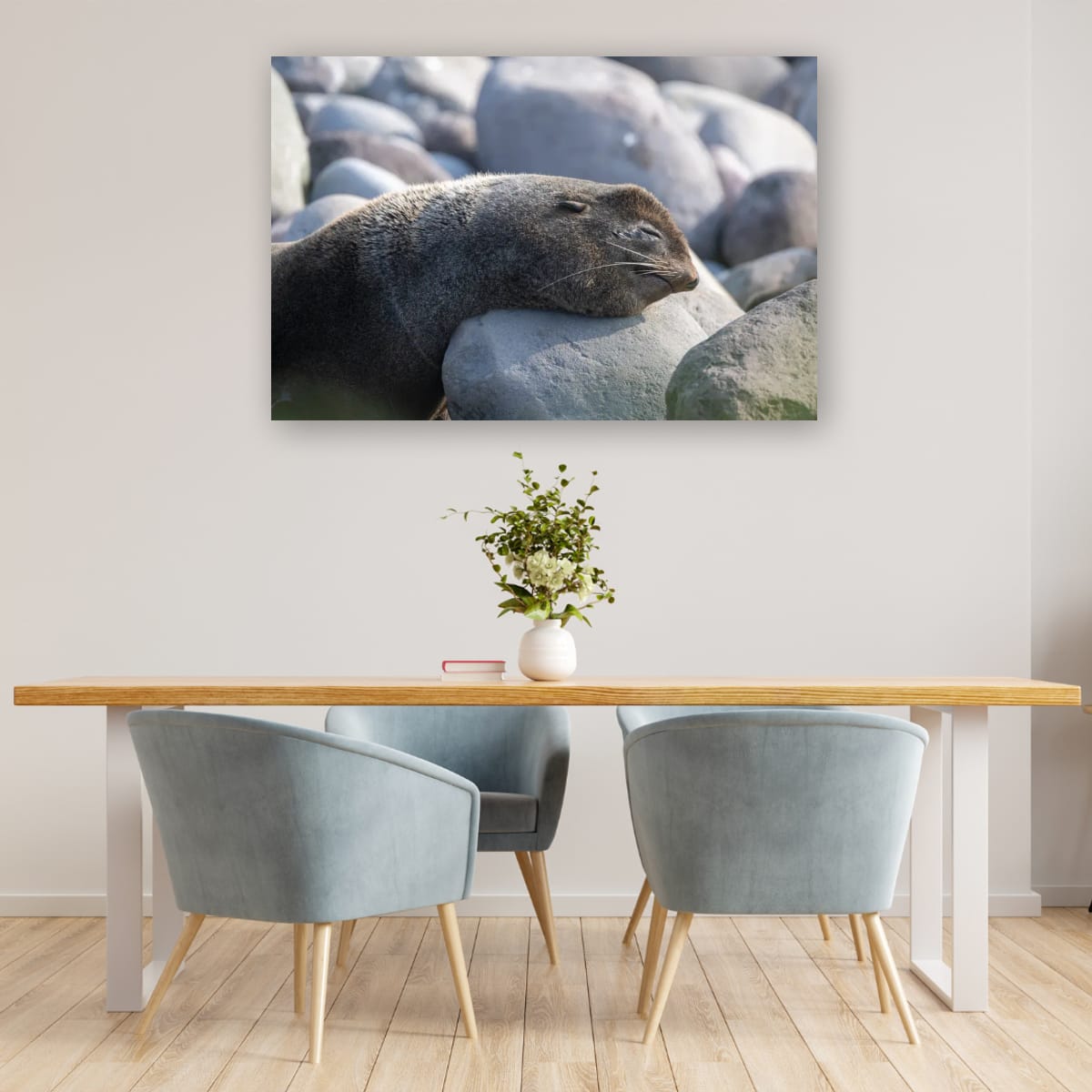 Stone Pillow: Sea Lion