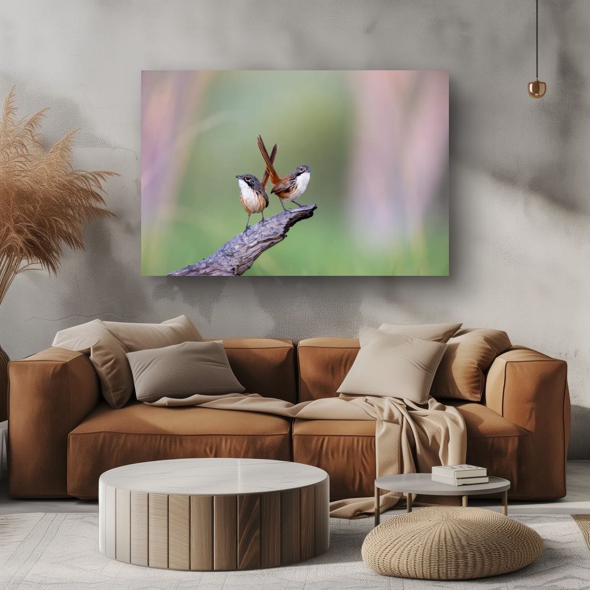 Perched Carpentarian Grasswrens