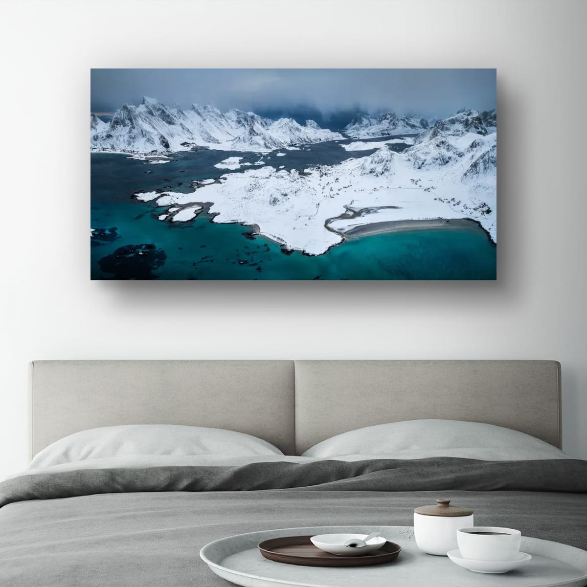 Lofoten Coastline Contrast