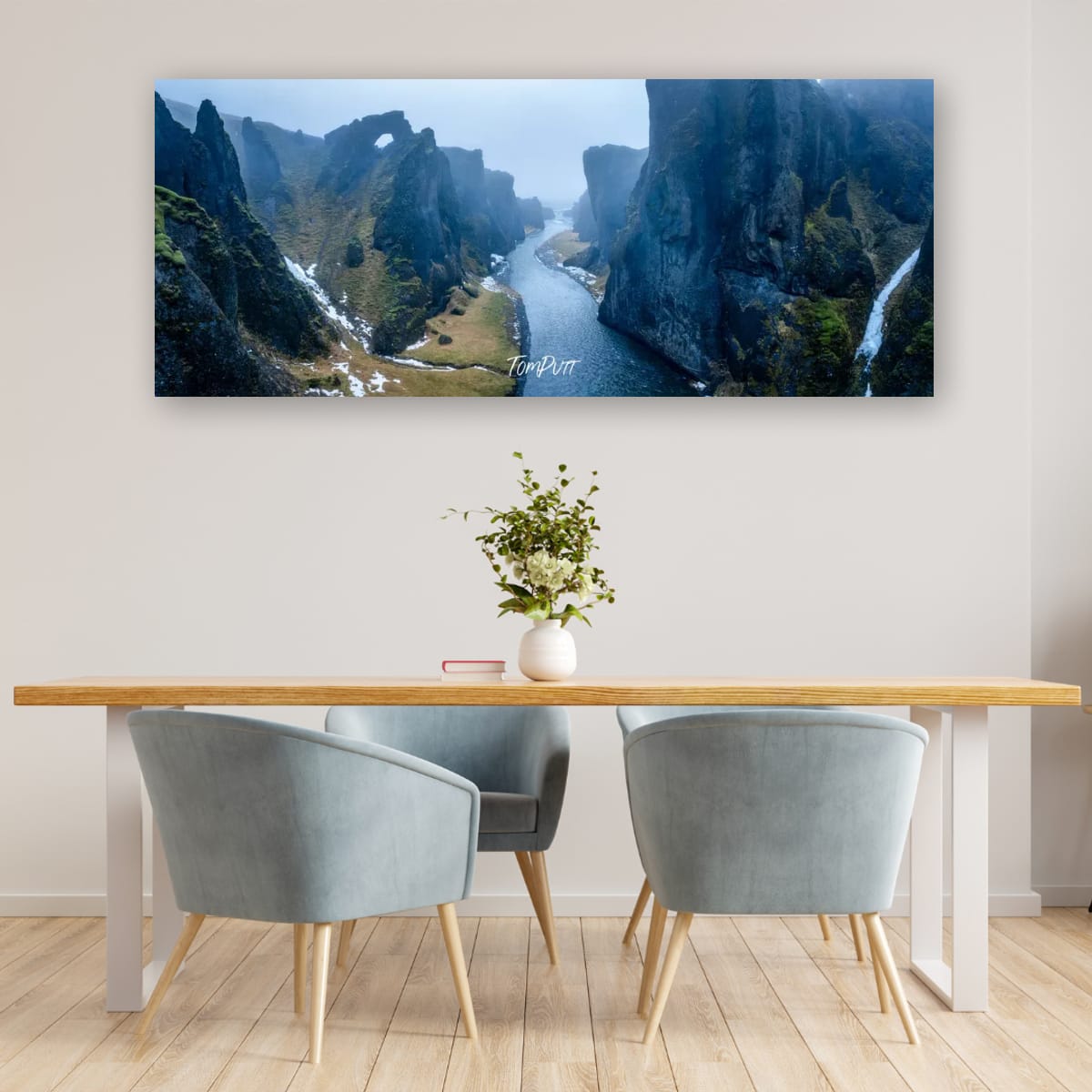 Icelandic Canyon View