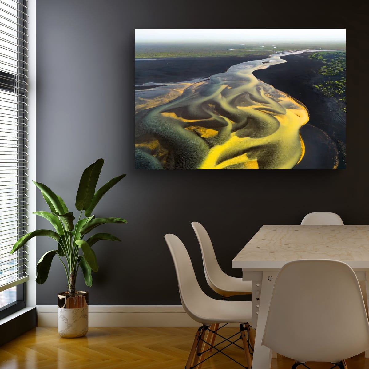 Swirling Gold