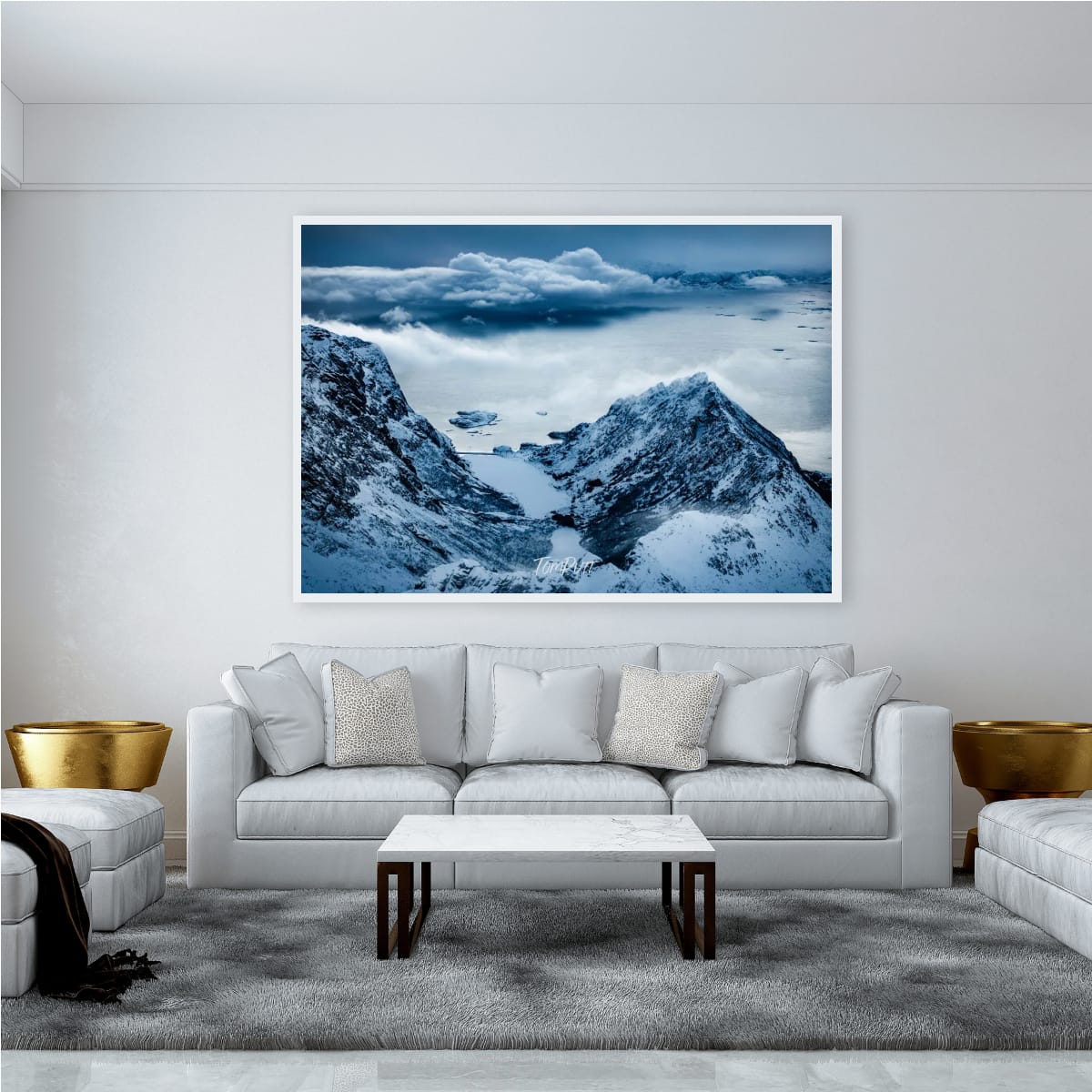 Lofoten in the Clouds