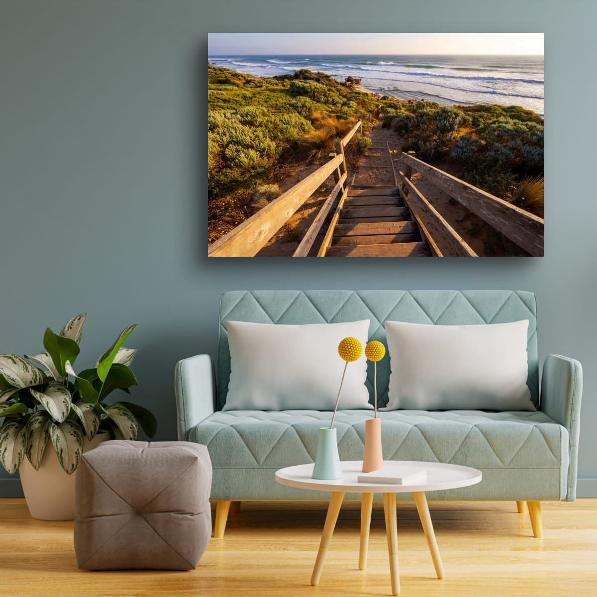 Steps to Montforts Beach, Blairgowrie