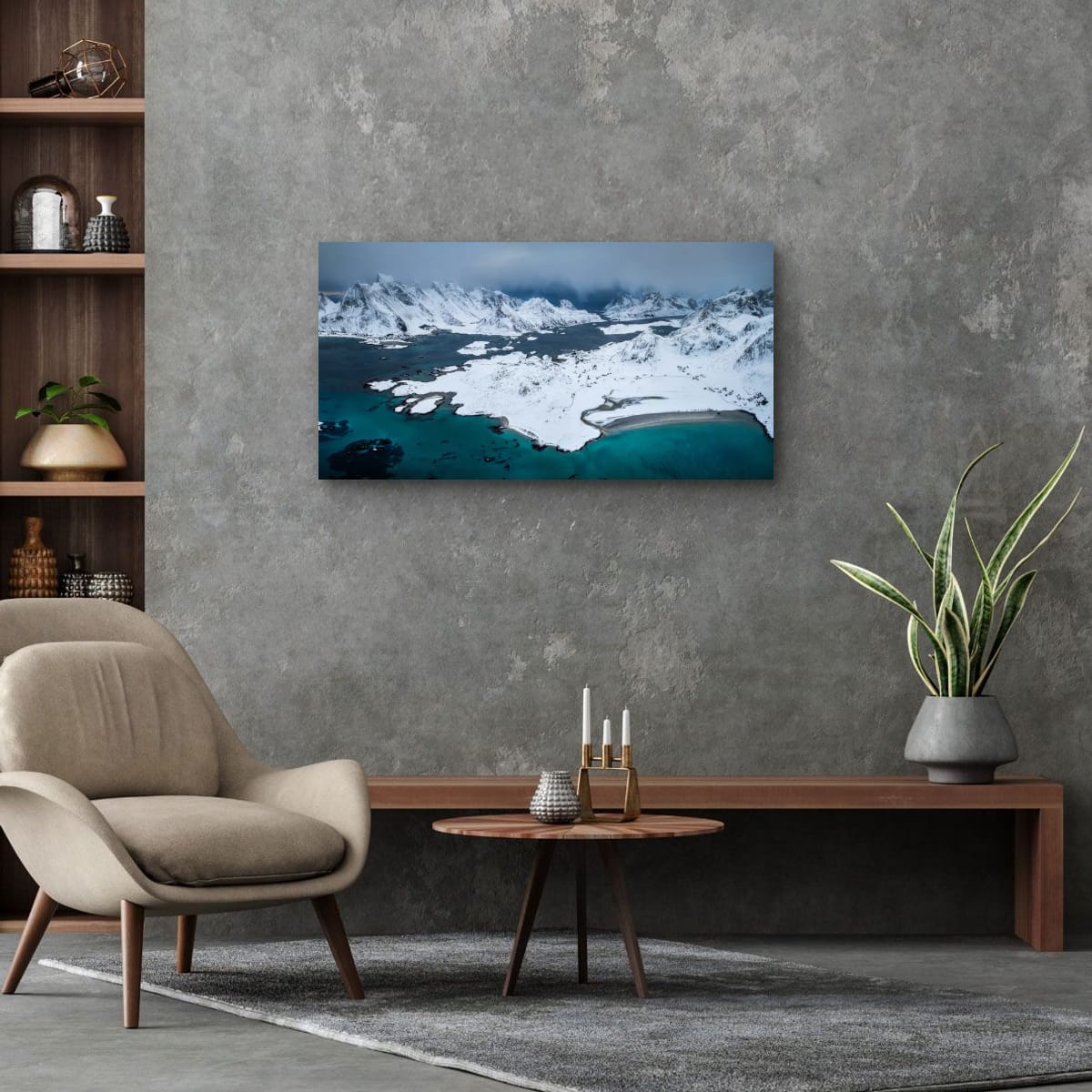 Lofoten Coastline Contrast