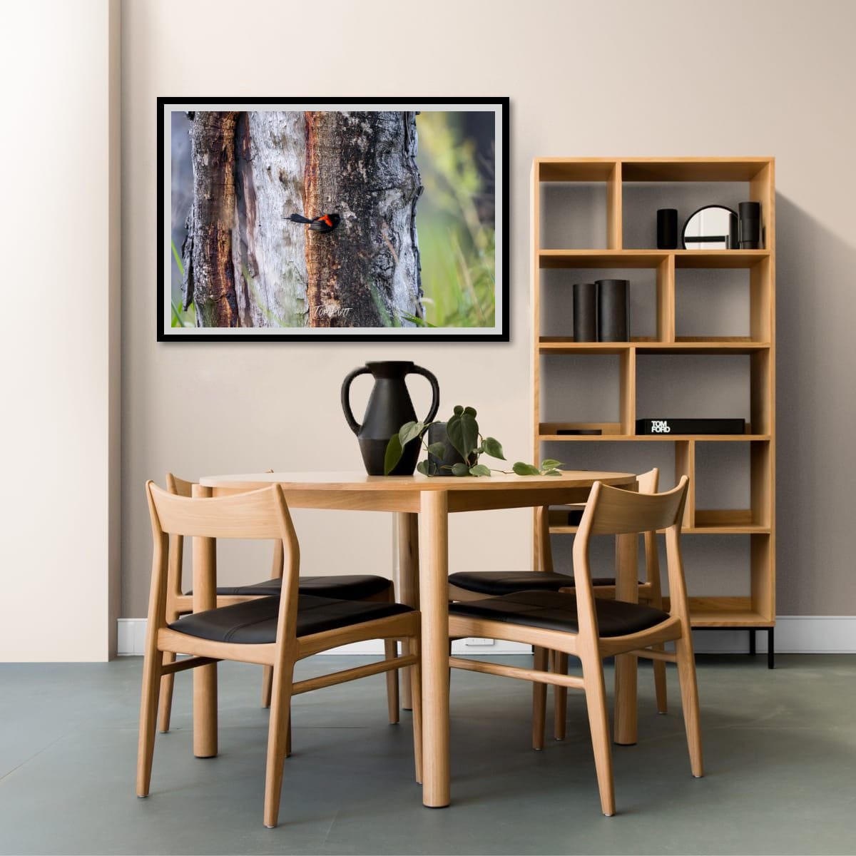 Bark Hopping Red-Backed Fairy Wren