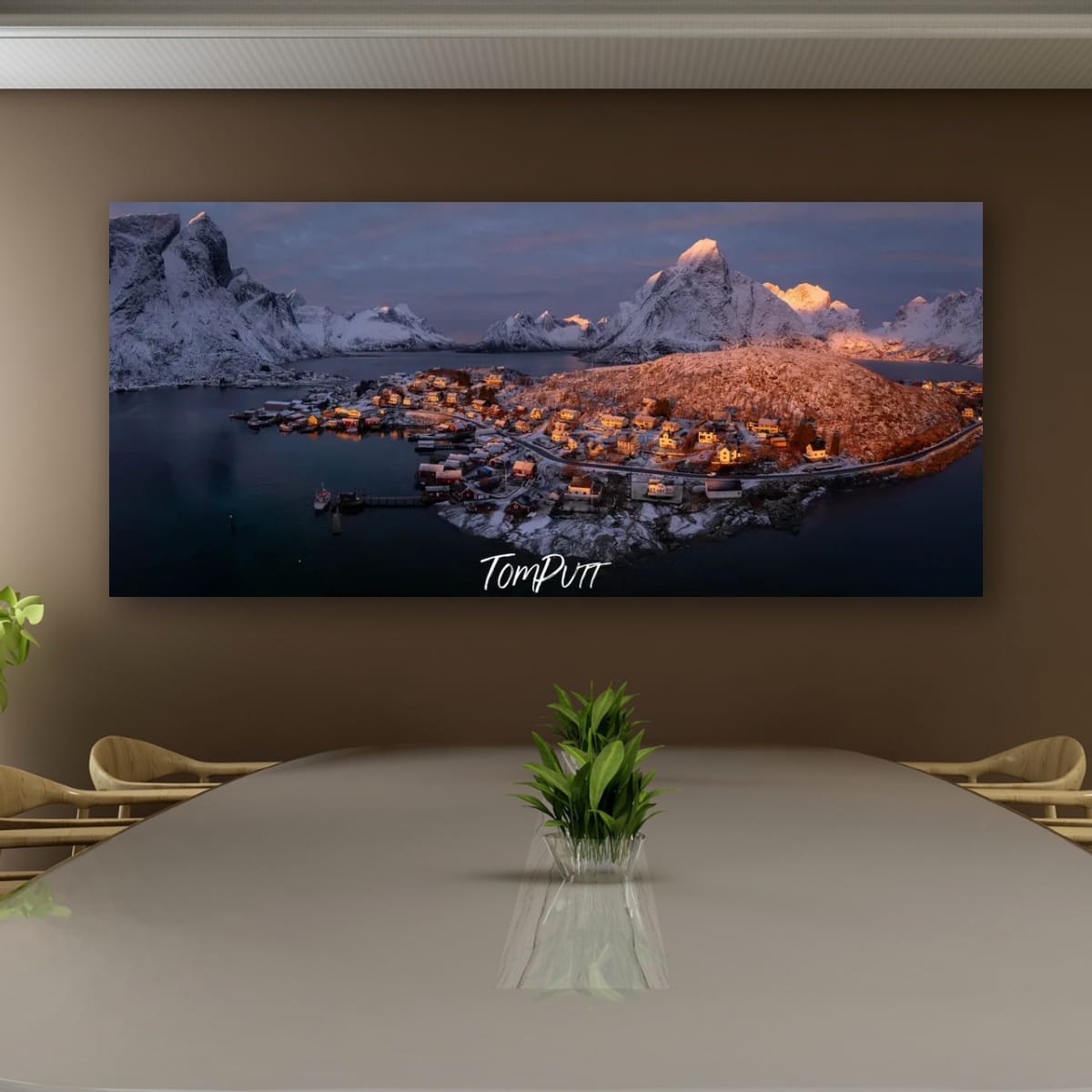 Sunrise at Reine, Lofoten, Norway