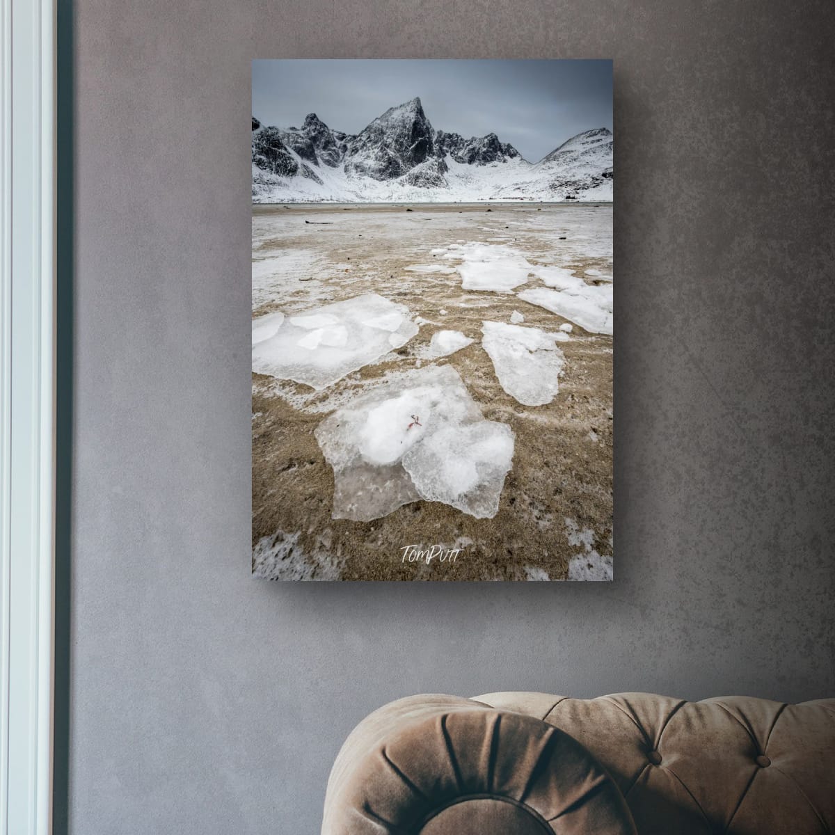 Icy Coastline, Lofoten