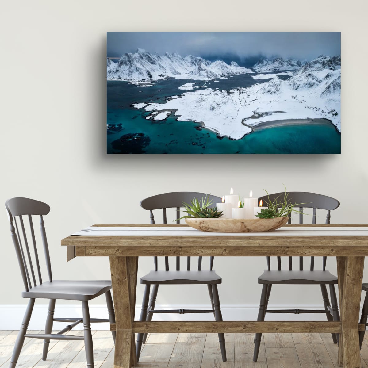 Lofoten Coastline Contrast