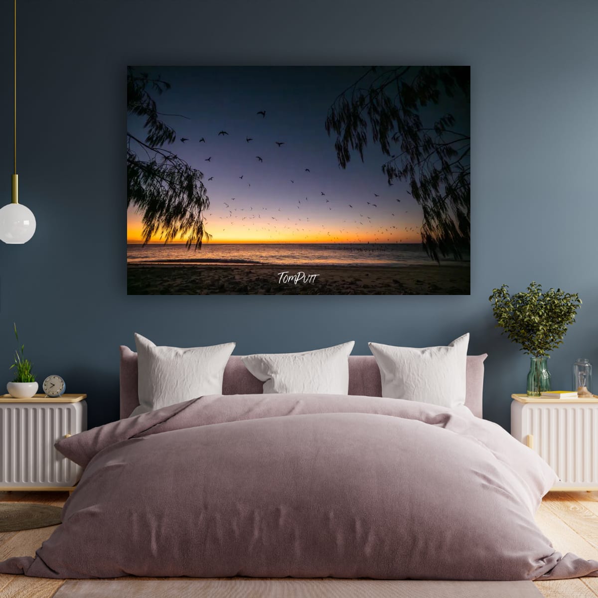 Island Sunset Flight