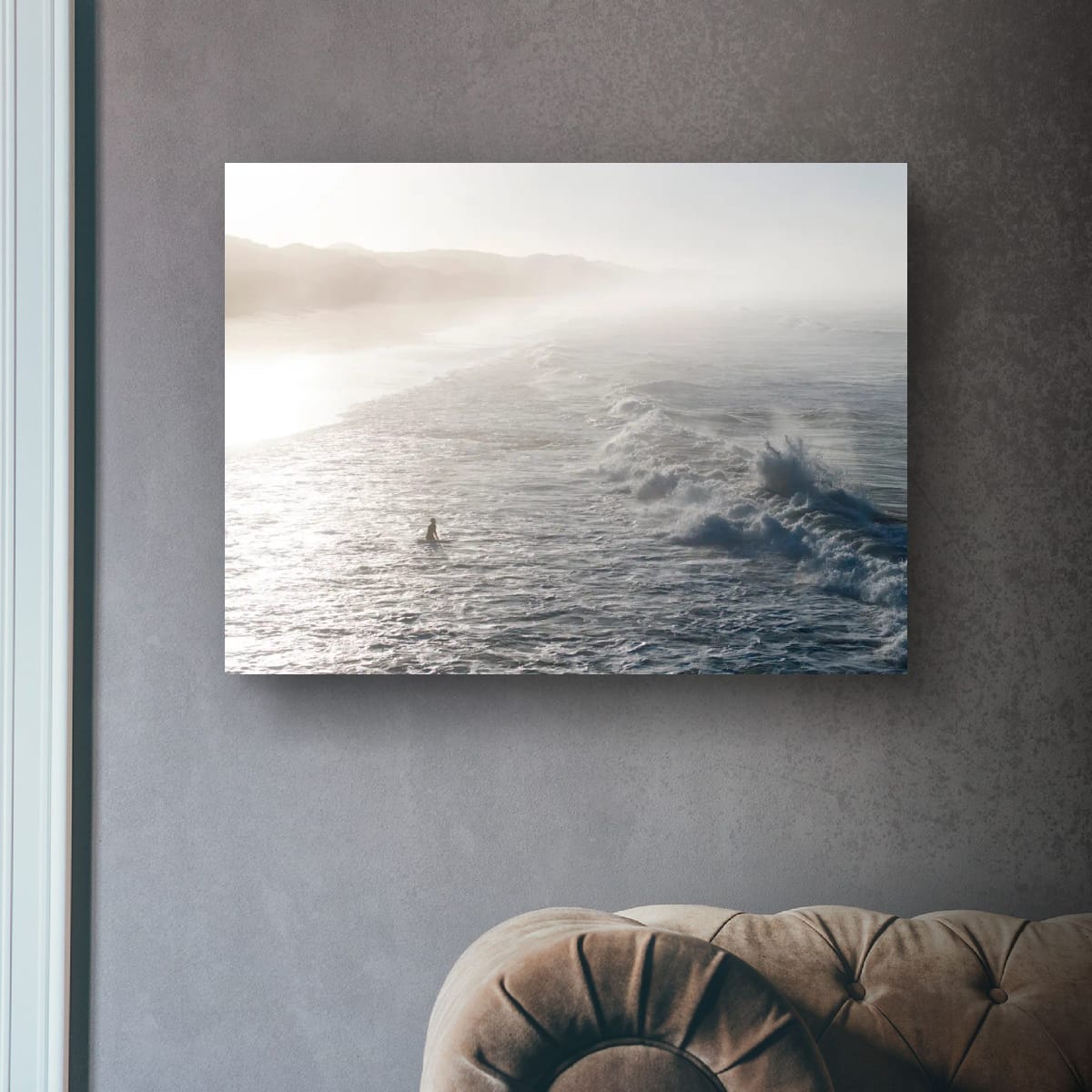 Lone Surfer, Portsea Back Beach