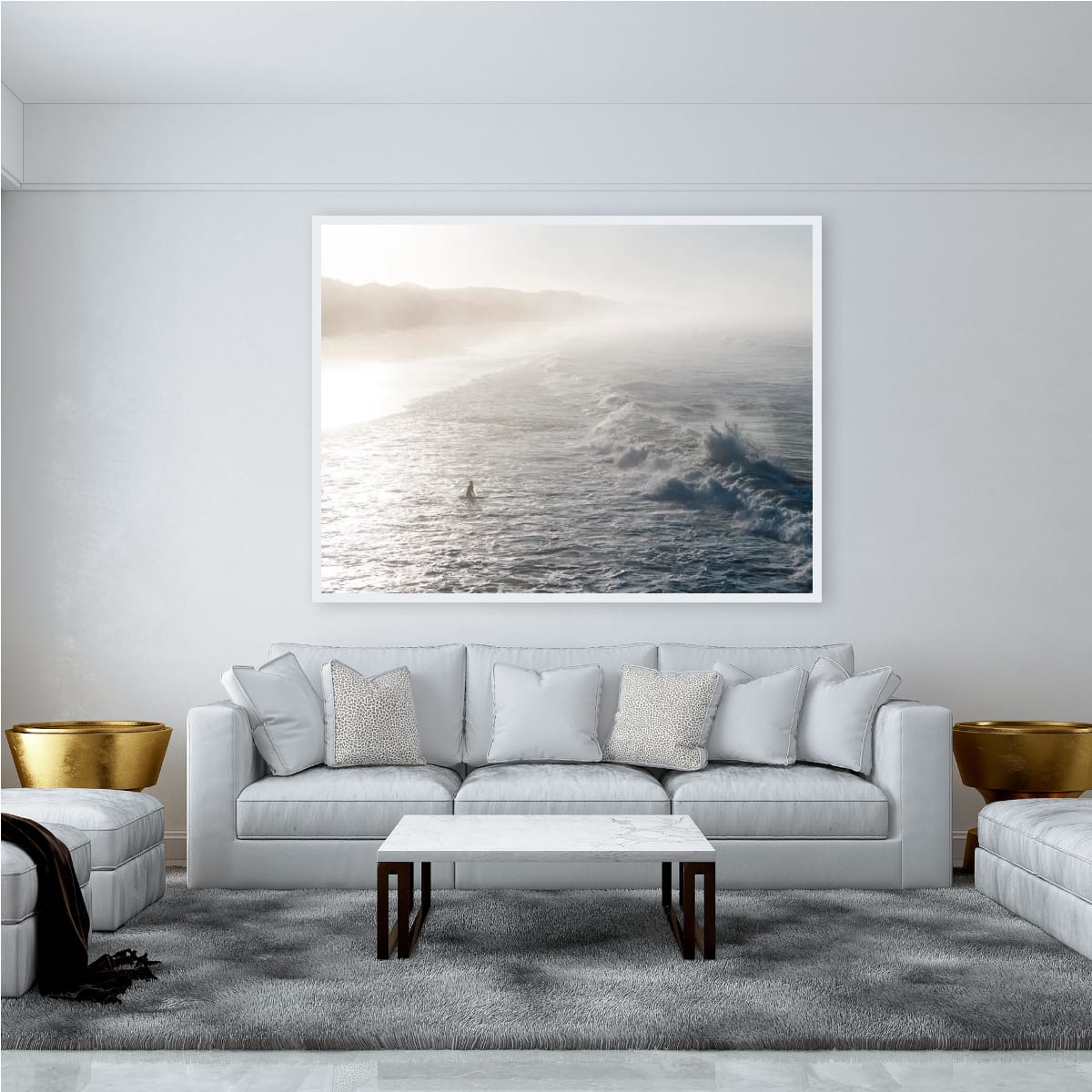 Lone Surfer, Portsea Back Beach