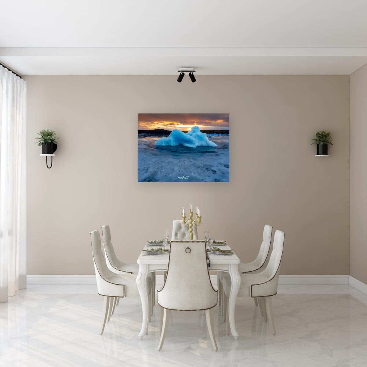 Twilight on the Rocks, Iceland