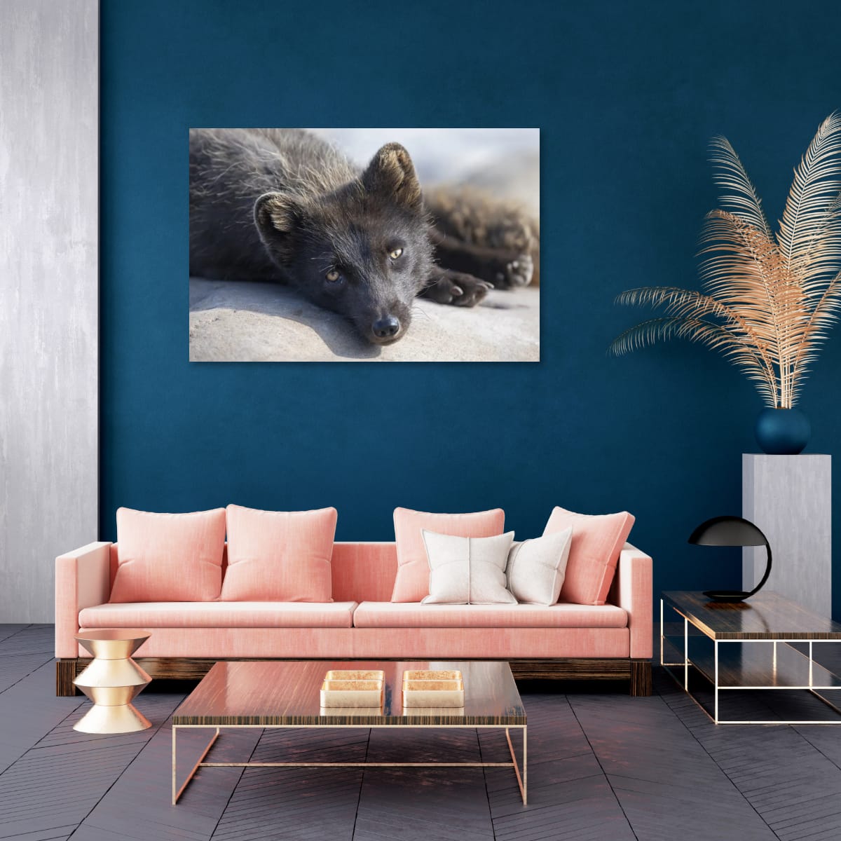 An Arctic Fox at Rest