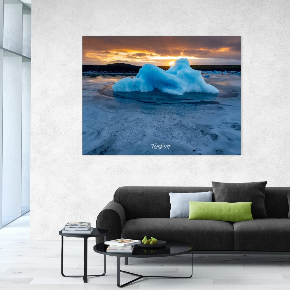 Twilight on the Rocks, Iceland