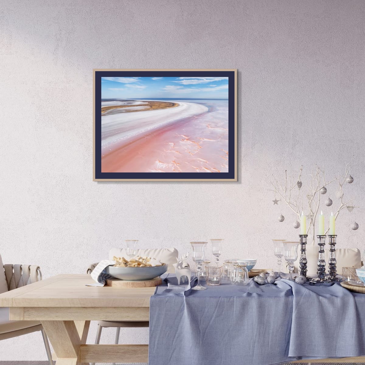 Lake Eyre Serenity in Pink