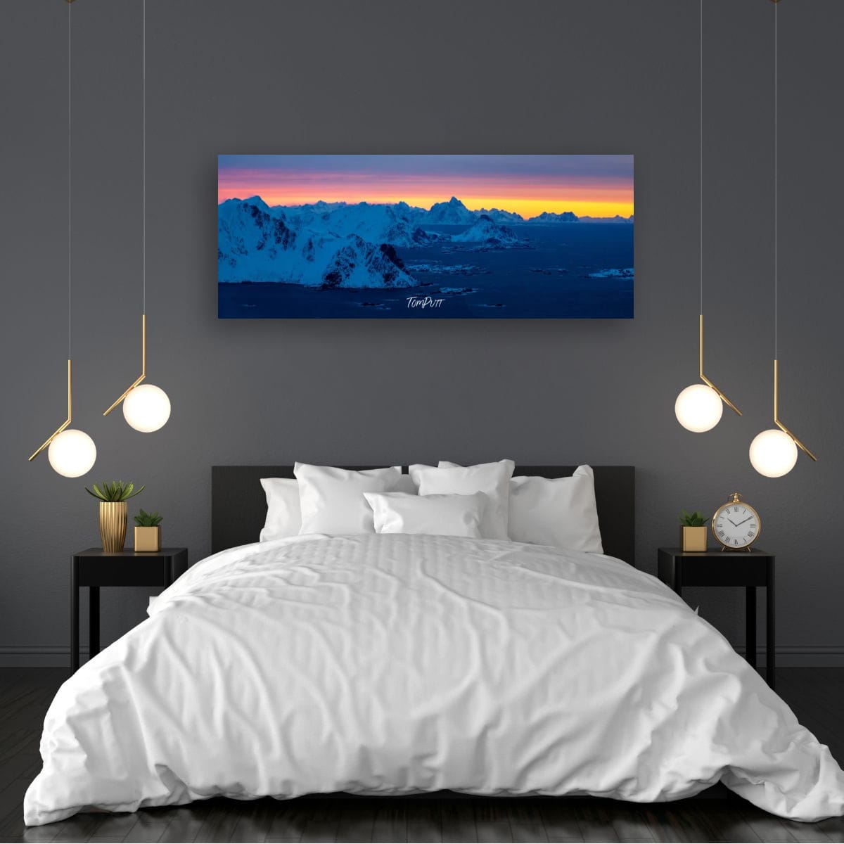 As Night Falls Over Lofoten