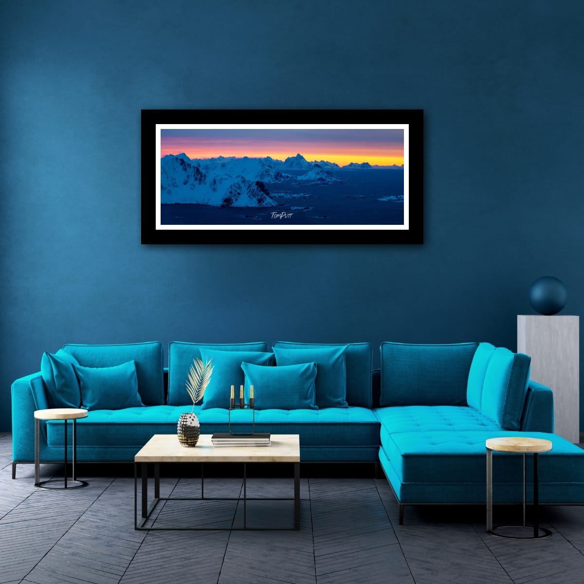 As Night Falls Over Lofoten