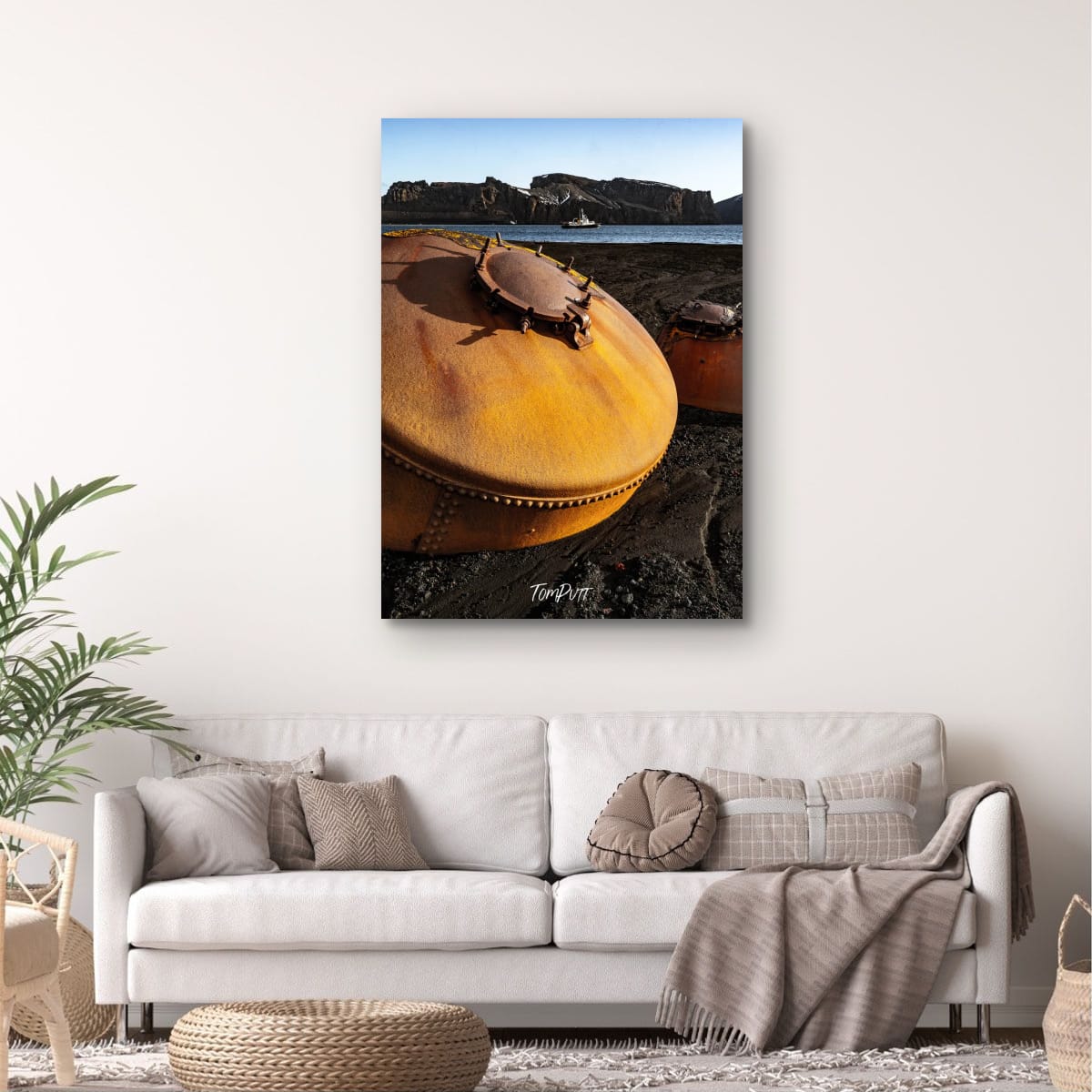 Remnants of the Past, Deception Island, Antarctica