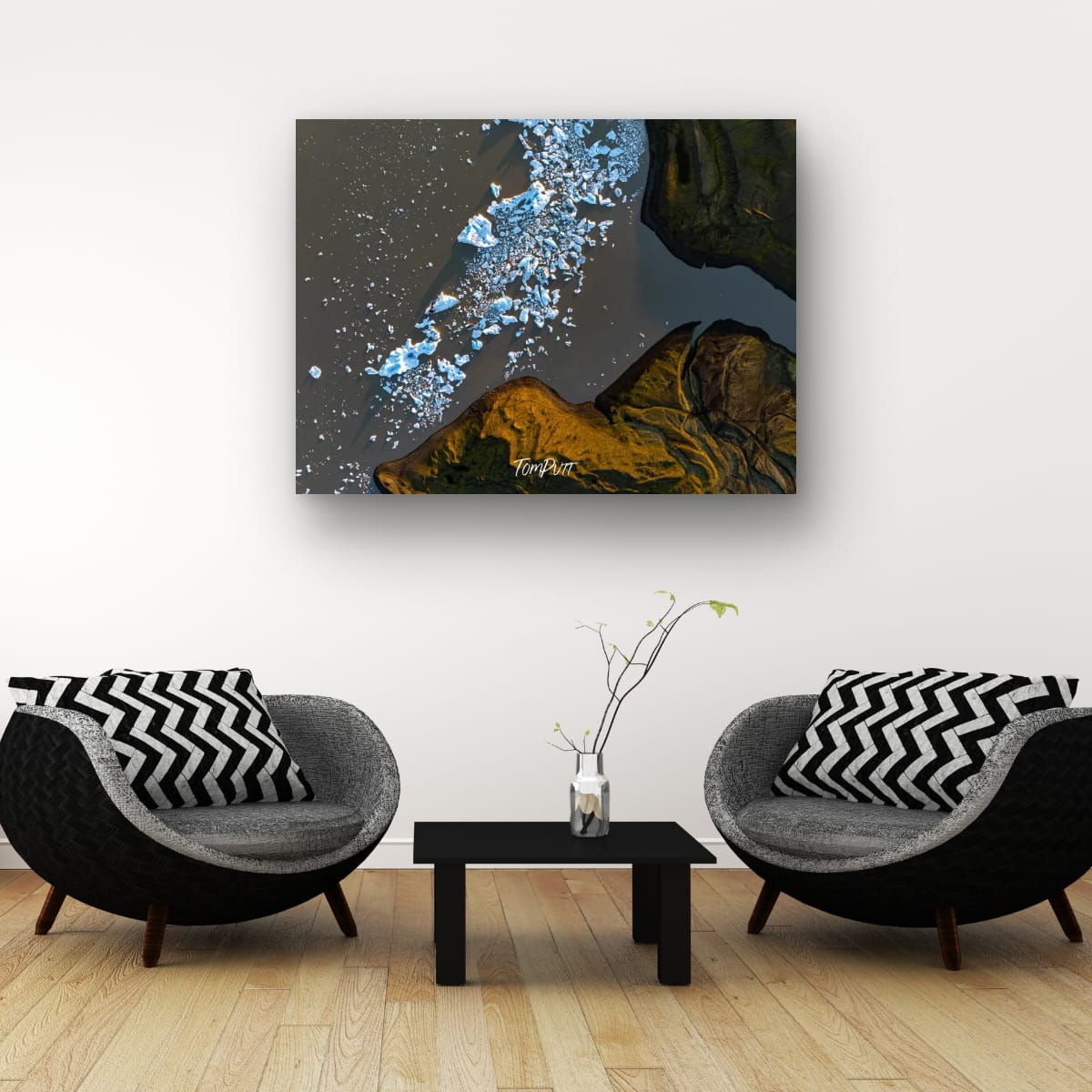 Glacial Abstract, Iceland