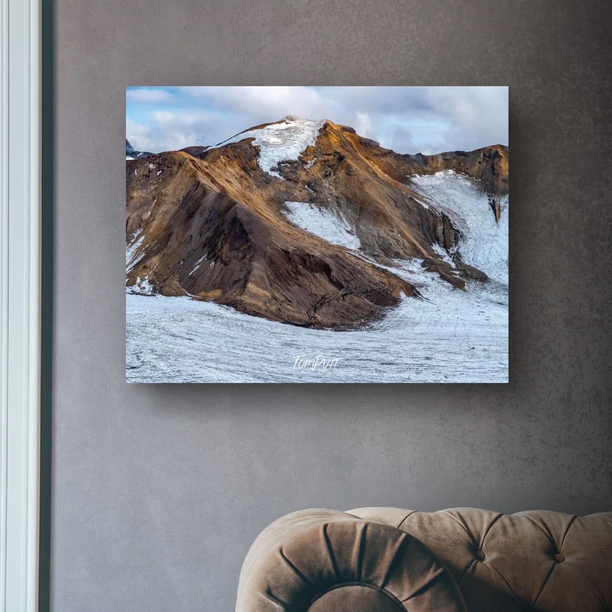 Glacial Slopes, Iceland