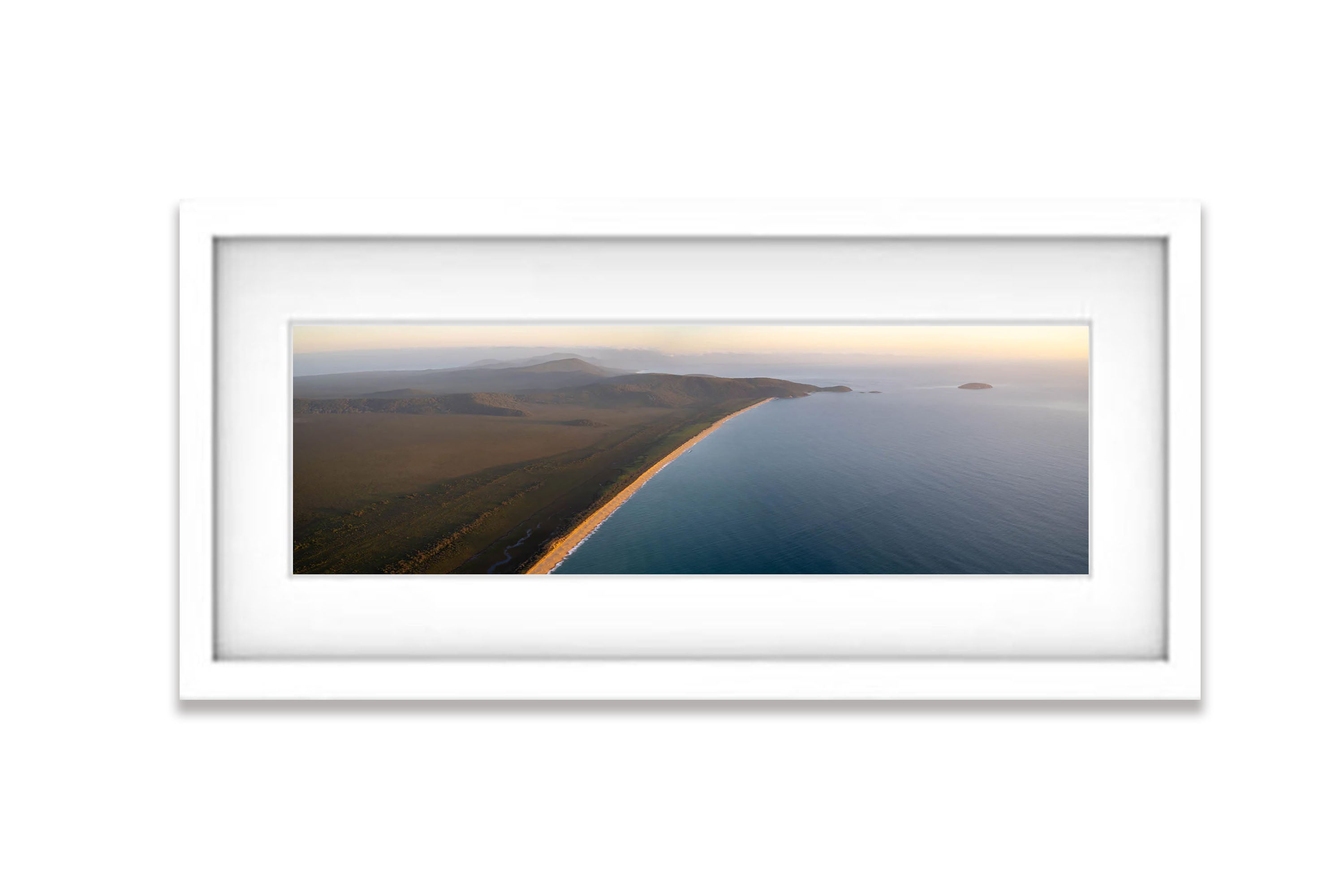 Five Mile Beach from above, Wilson's Promontory