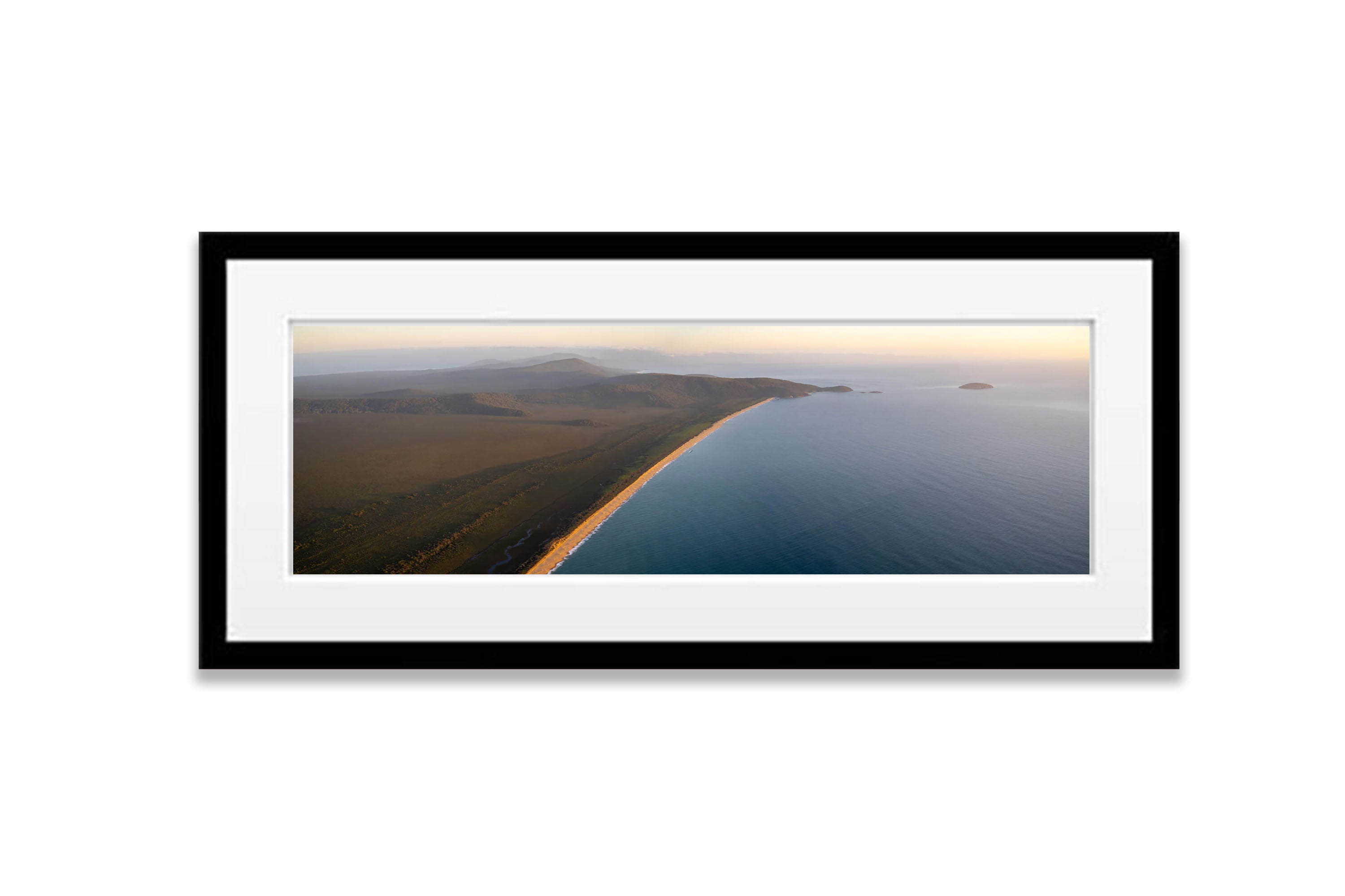 Five Mile Beach from above, Wilson's Promontory