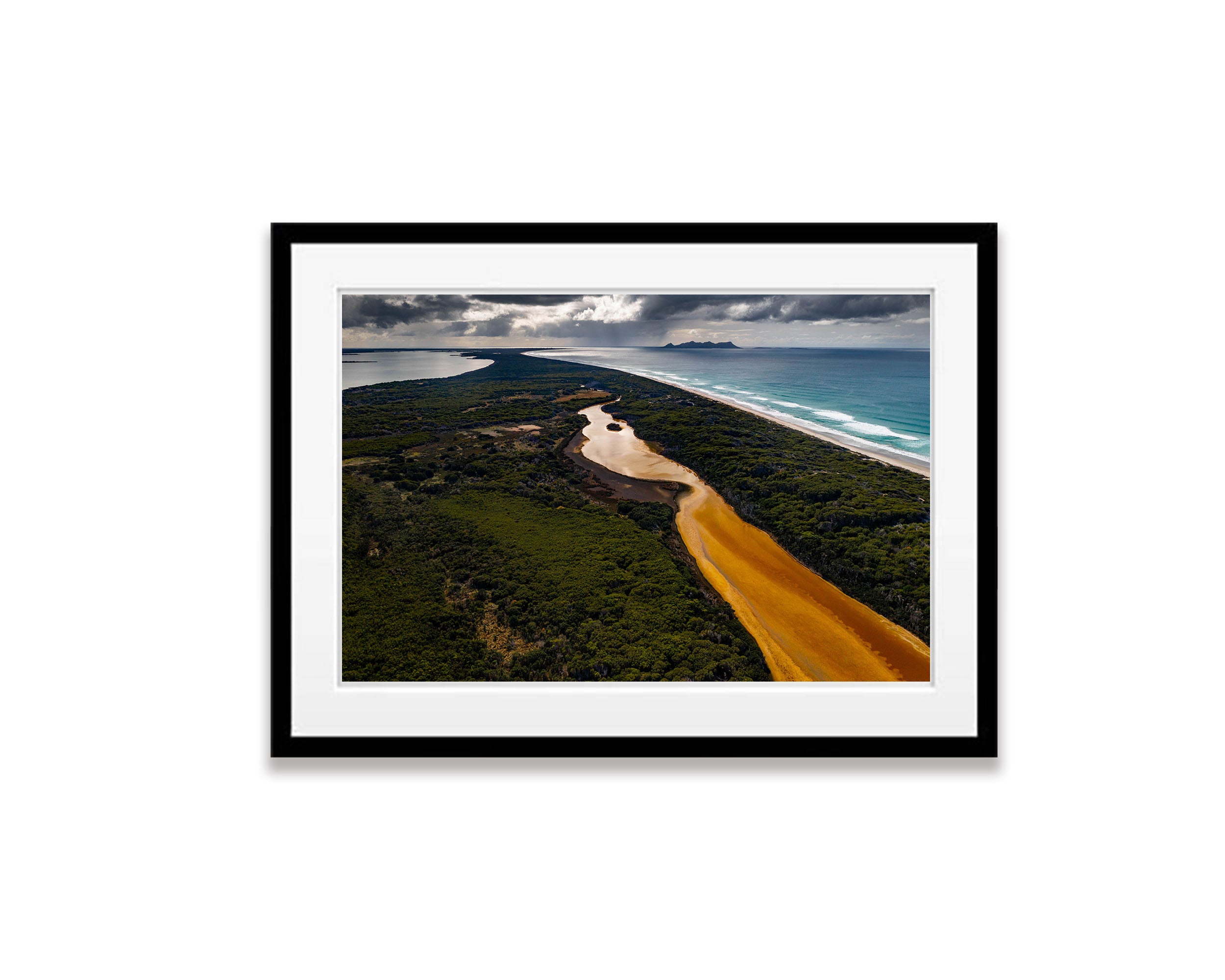 Coastal Lagoon, Flinders Island, Tasmania