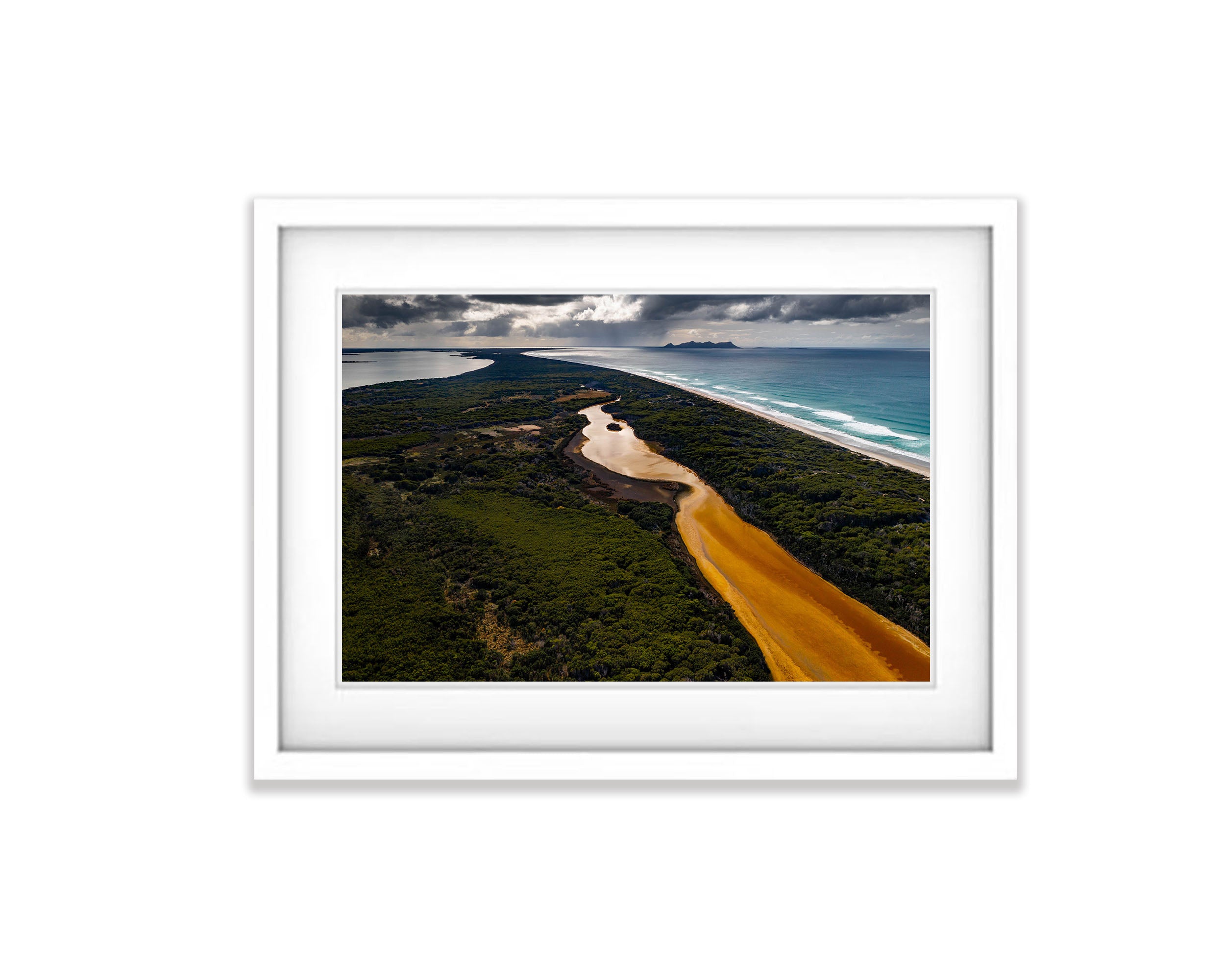 Coastal Lagoon, Flinders Island, Tasmania