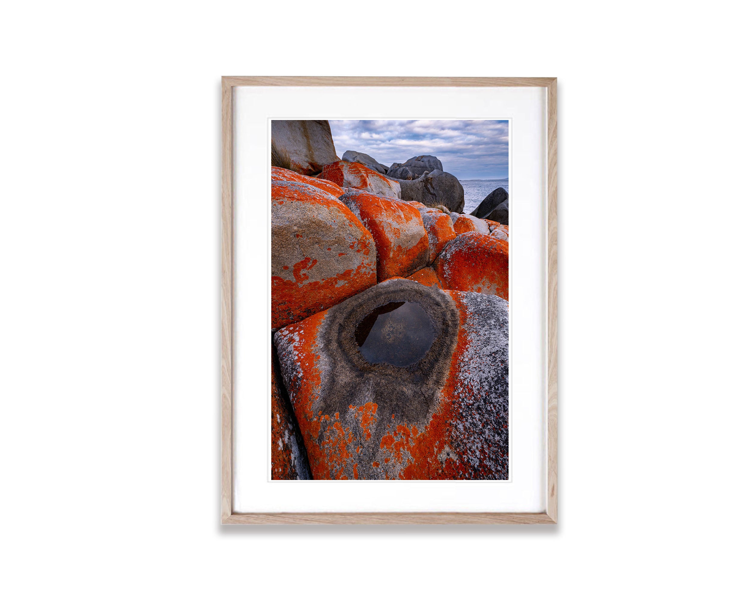 Red Lichen Rocks No.4, Flinders Island, Tasmania