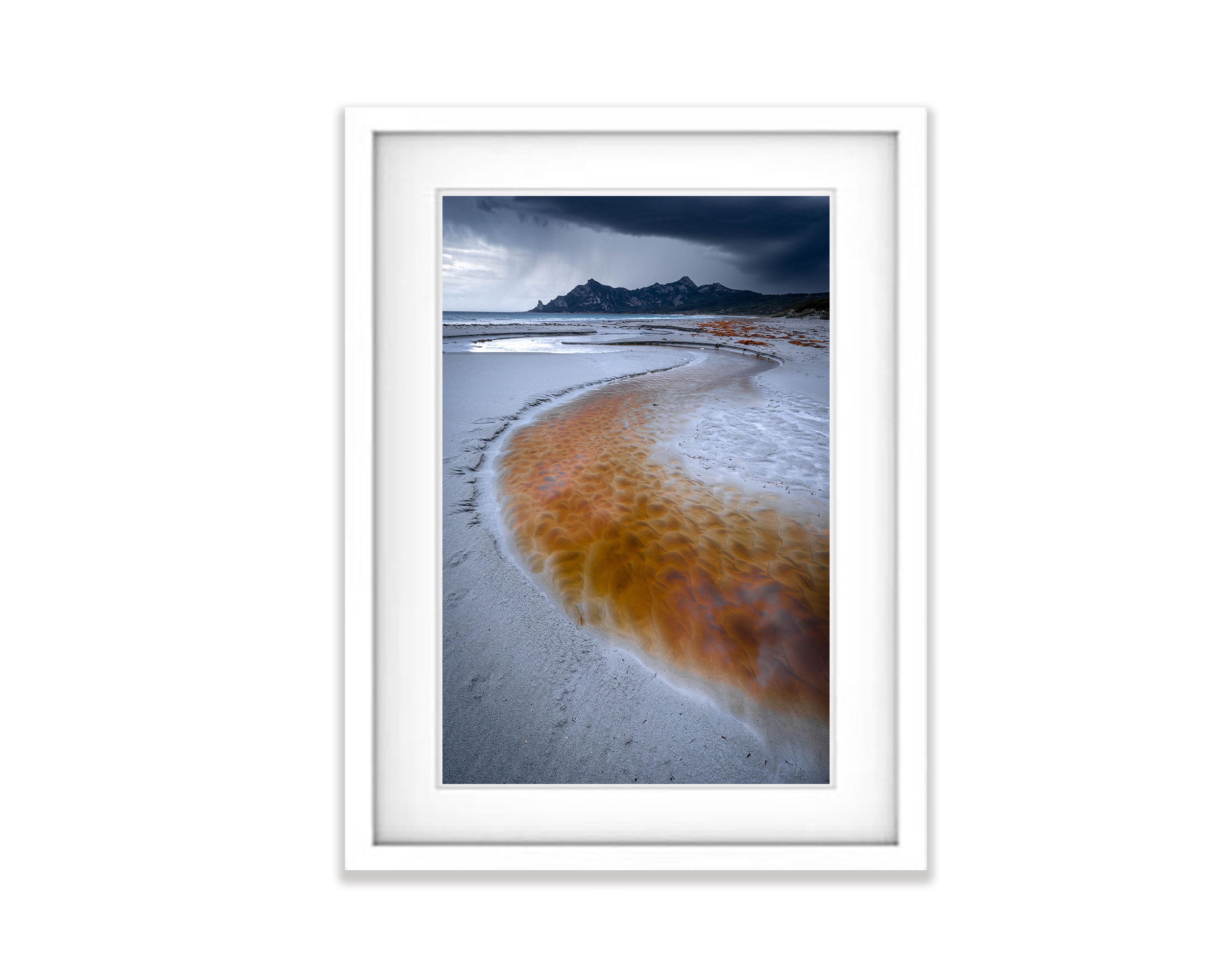 Tannin-stained Creek, Flinders Island, Tasmania