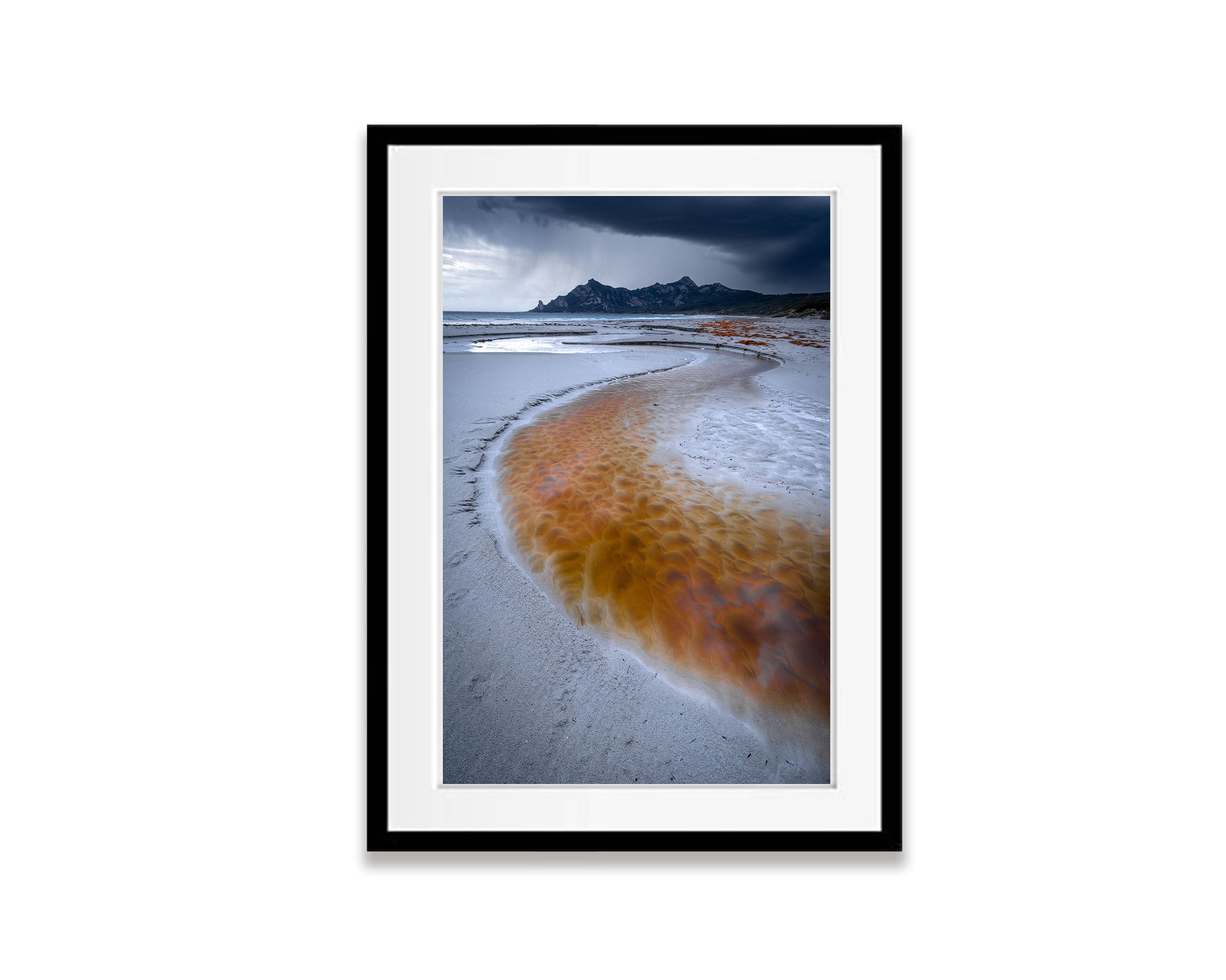 Tannin-stained Creek, Flinders Island, Tasmania