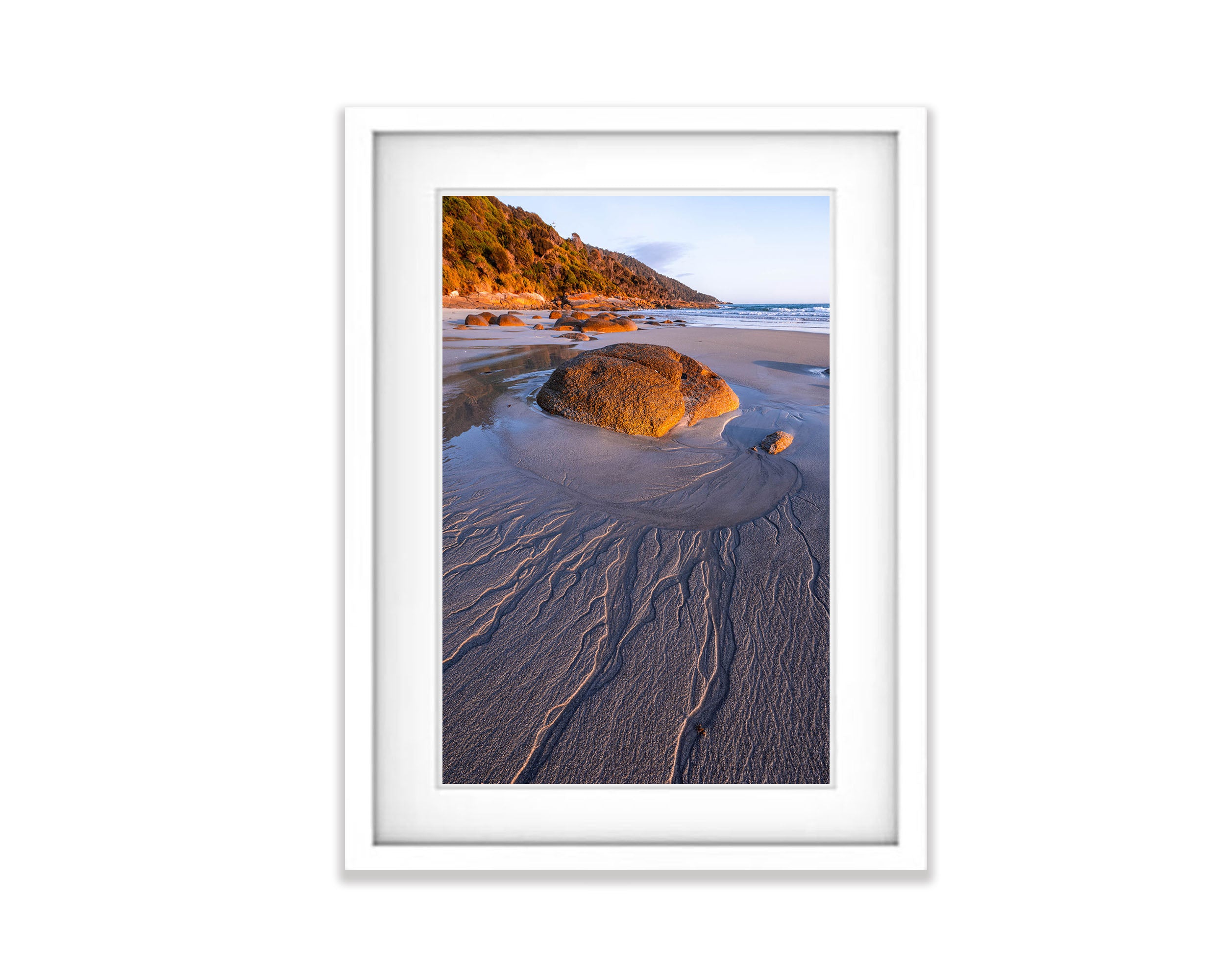 Vertical Lines, Flinders Island, Tasmania