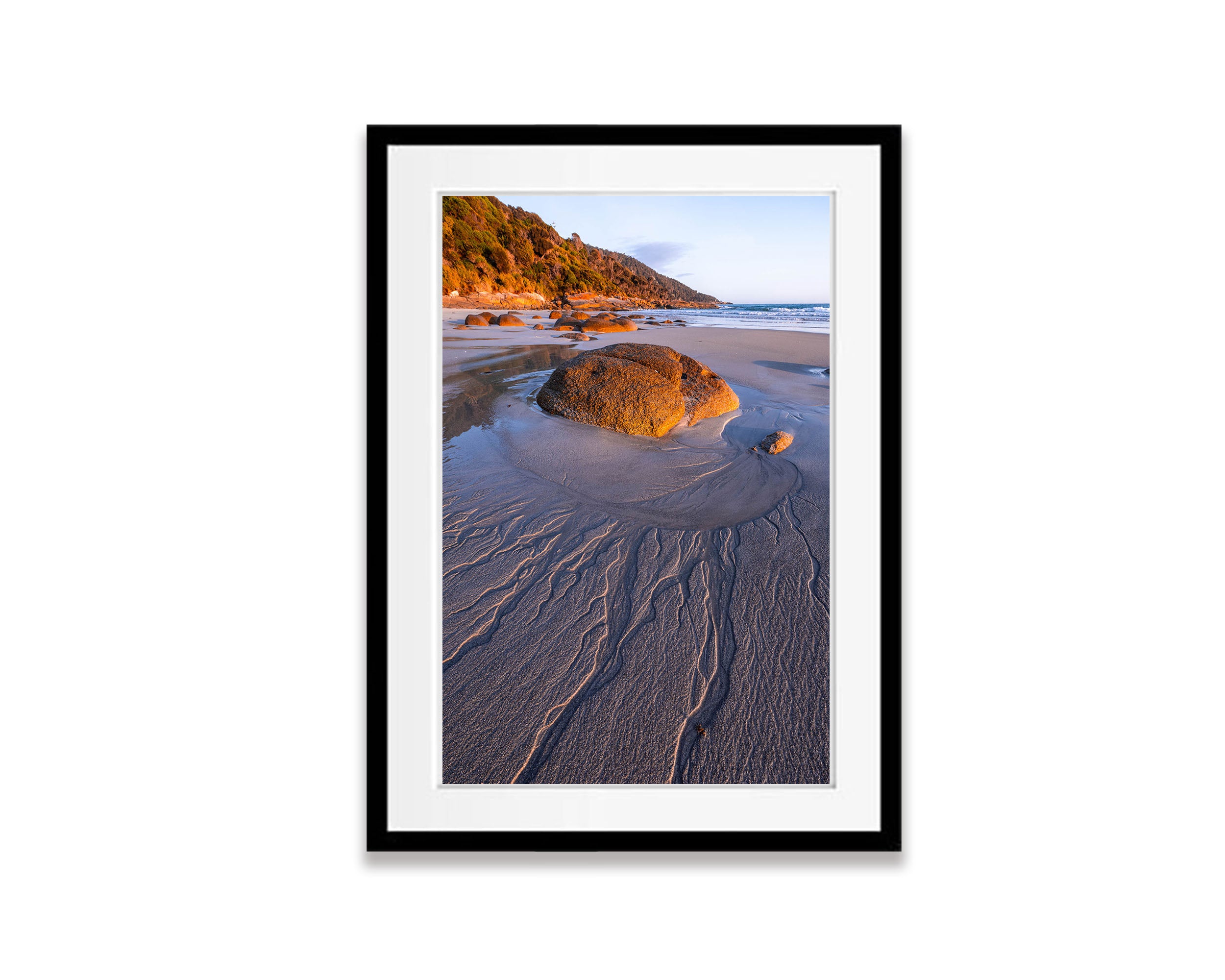 Vertical Lines, Flinders Island, Tasmania