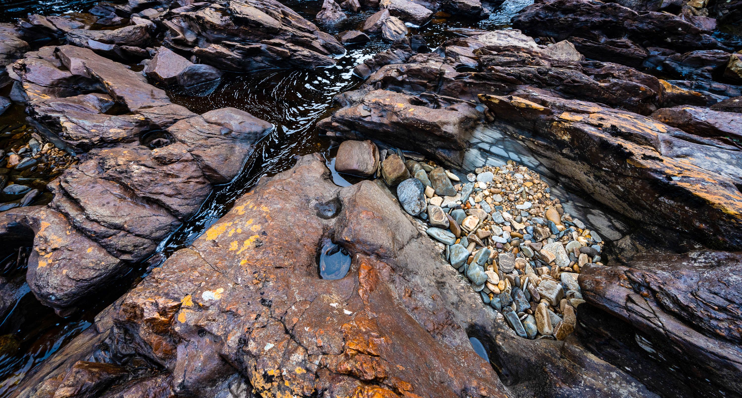 The Franklin River rock details No.6, Tasmania